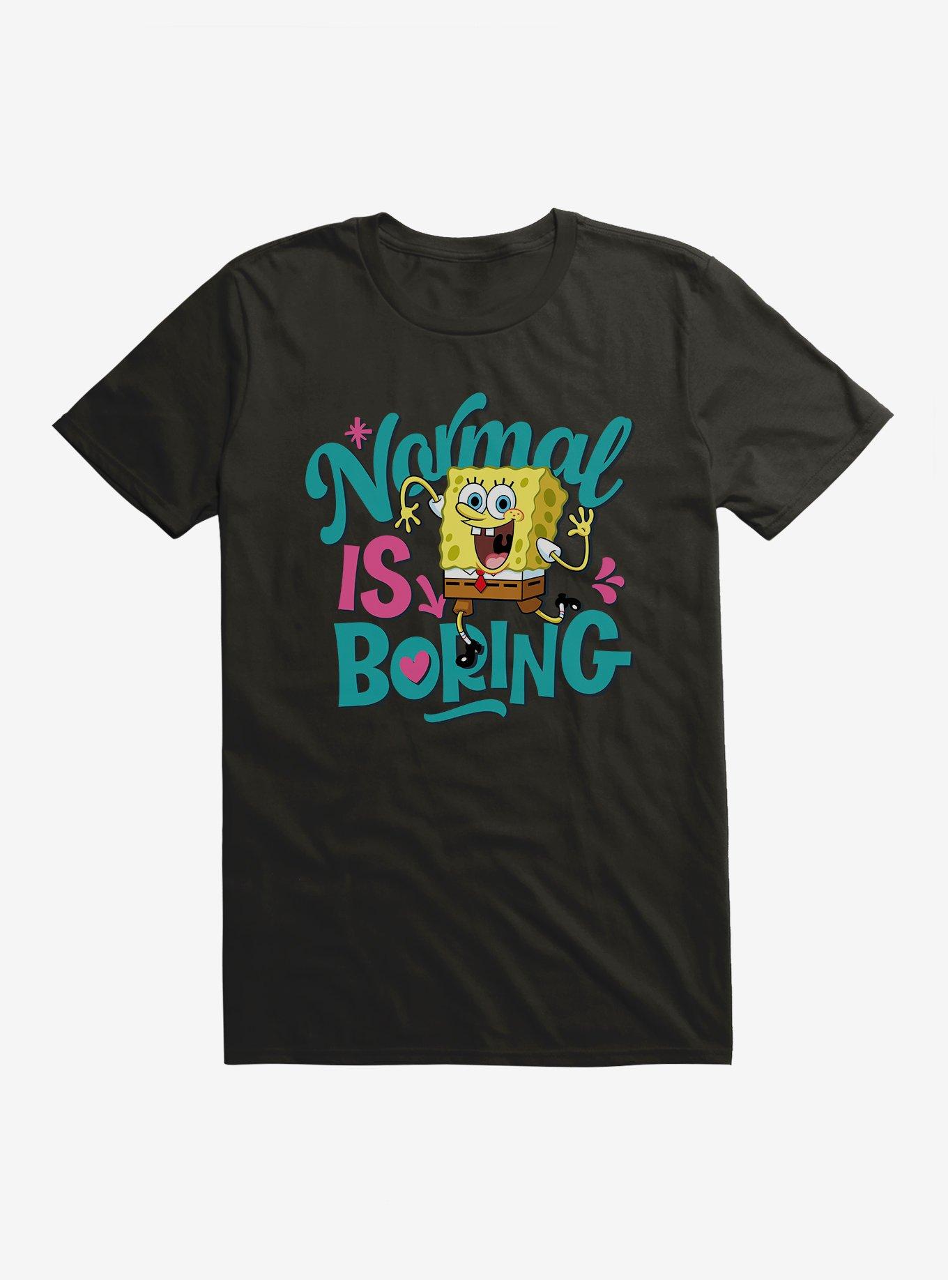 SpongeBob SquarePants Normal Is Boring T-Shirt, , hi-res