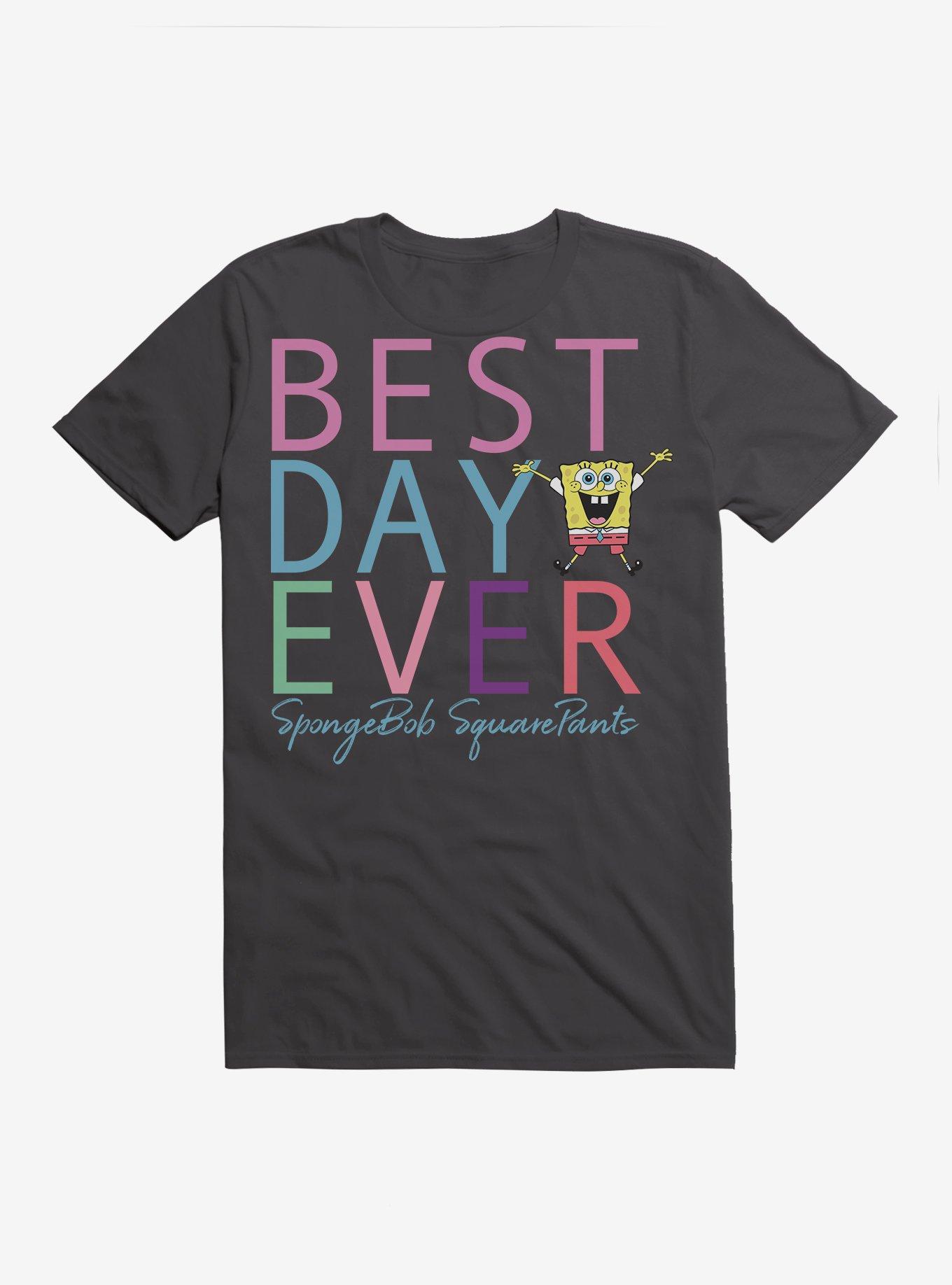 SpongeBob SquarePants Best Day Ever Rainbow T-Shirt, , hi-res