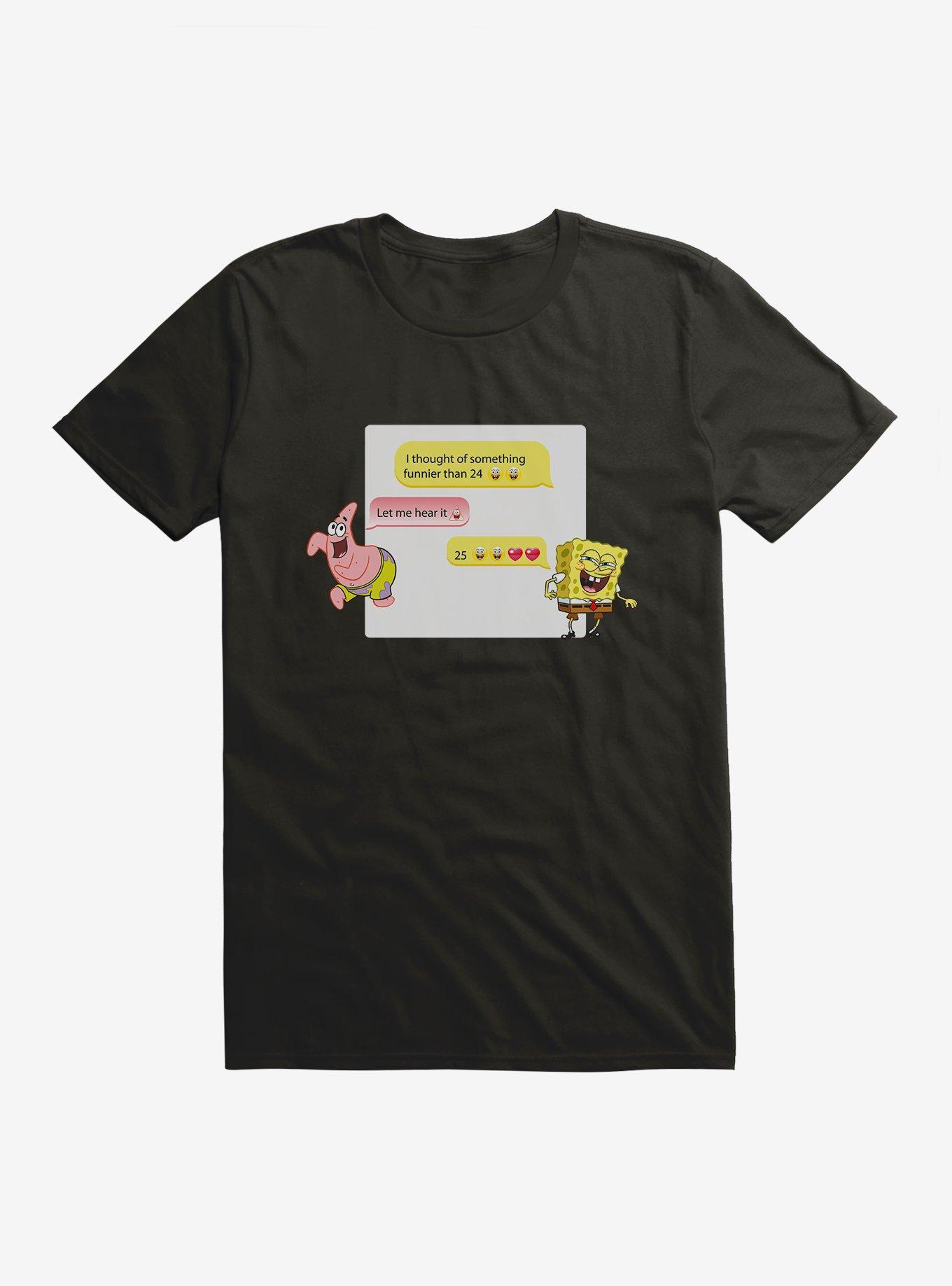 SpongeBob SquarePants Something Funnier Than 24 T-Shirt, , hi-res