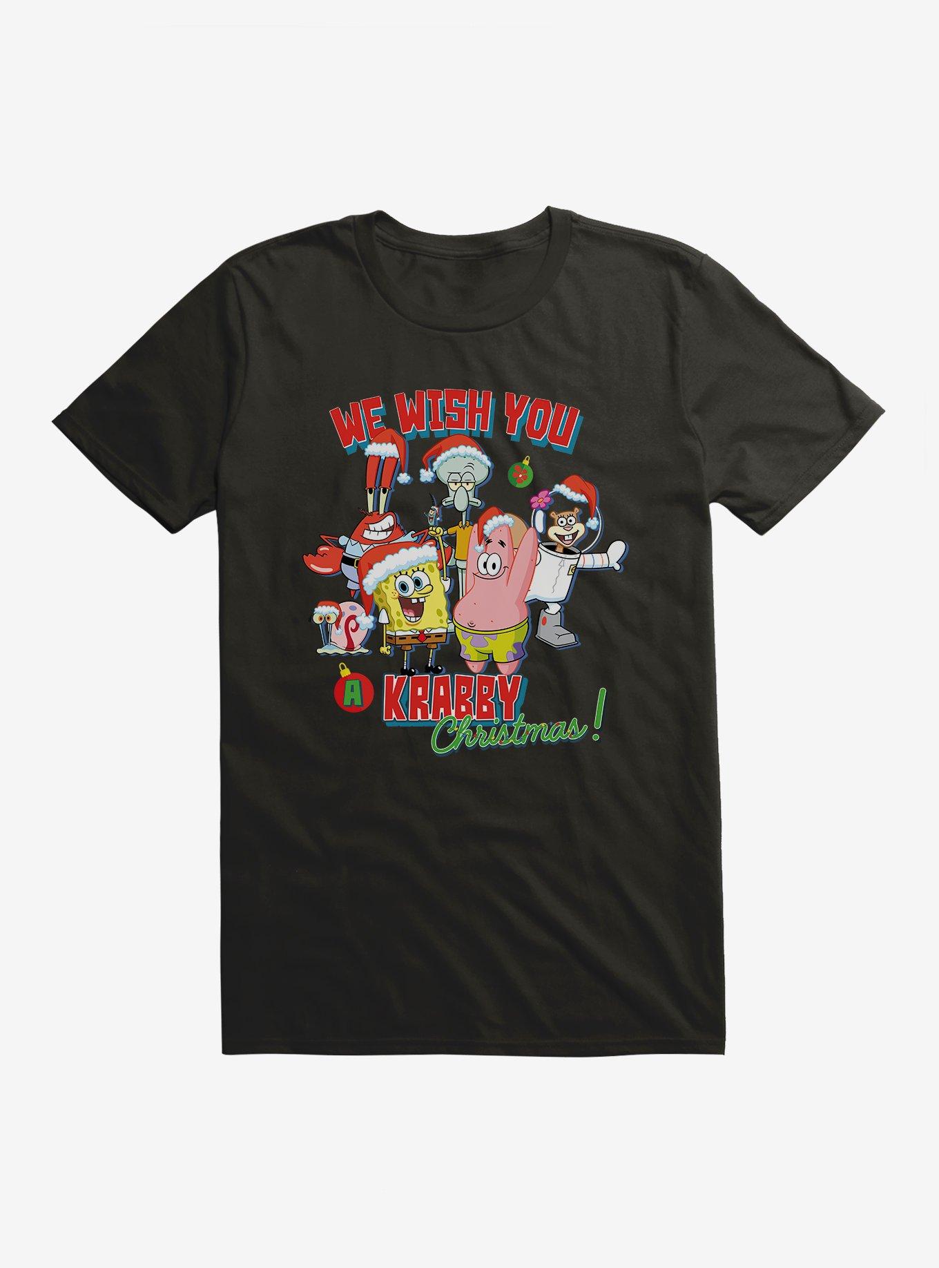 SpongeBob SquarePants Krabby Christmas T-Shirt, , hi-res