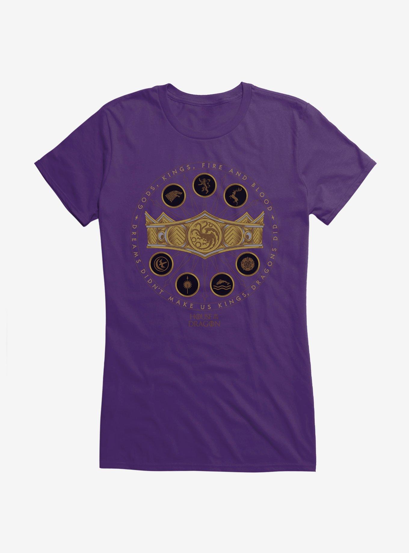 House of the Dragon Dreams Didn't Make Us Kings Girls T-Shirt, , hi-res