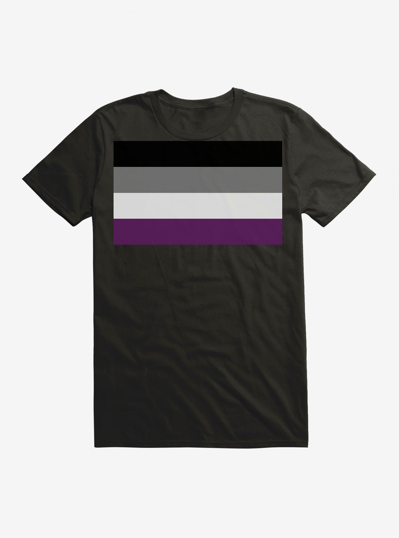 Pride Asexual Flag T-Shirt, , hi-res