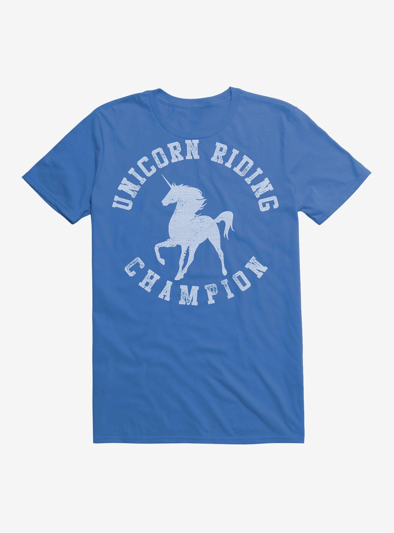 Unicorn Riding Champion T-Shirt, , hi-res