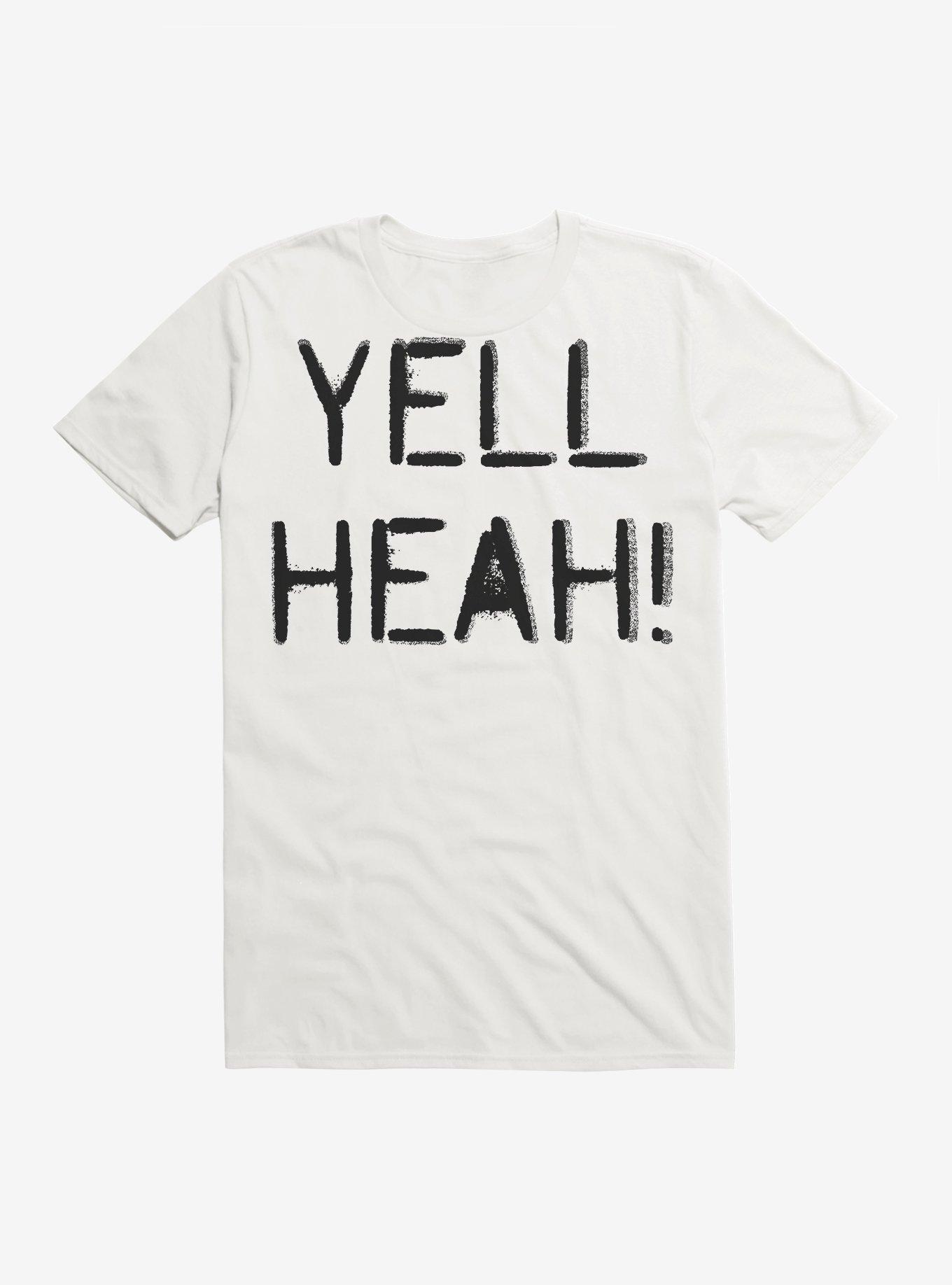 Yell Heah T-Shirt, WHITE, hi-res