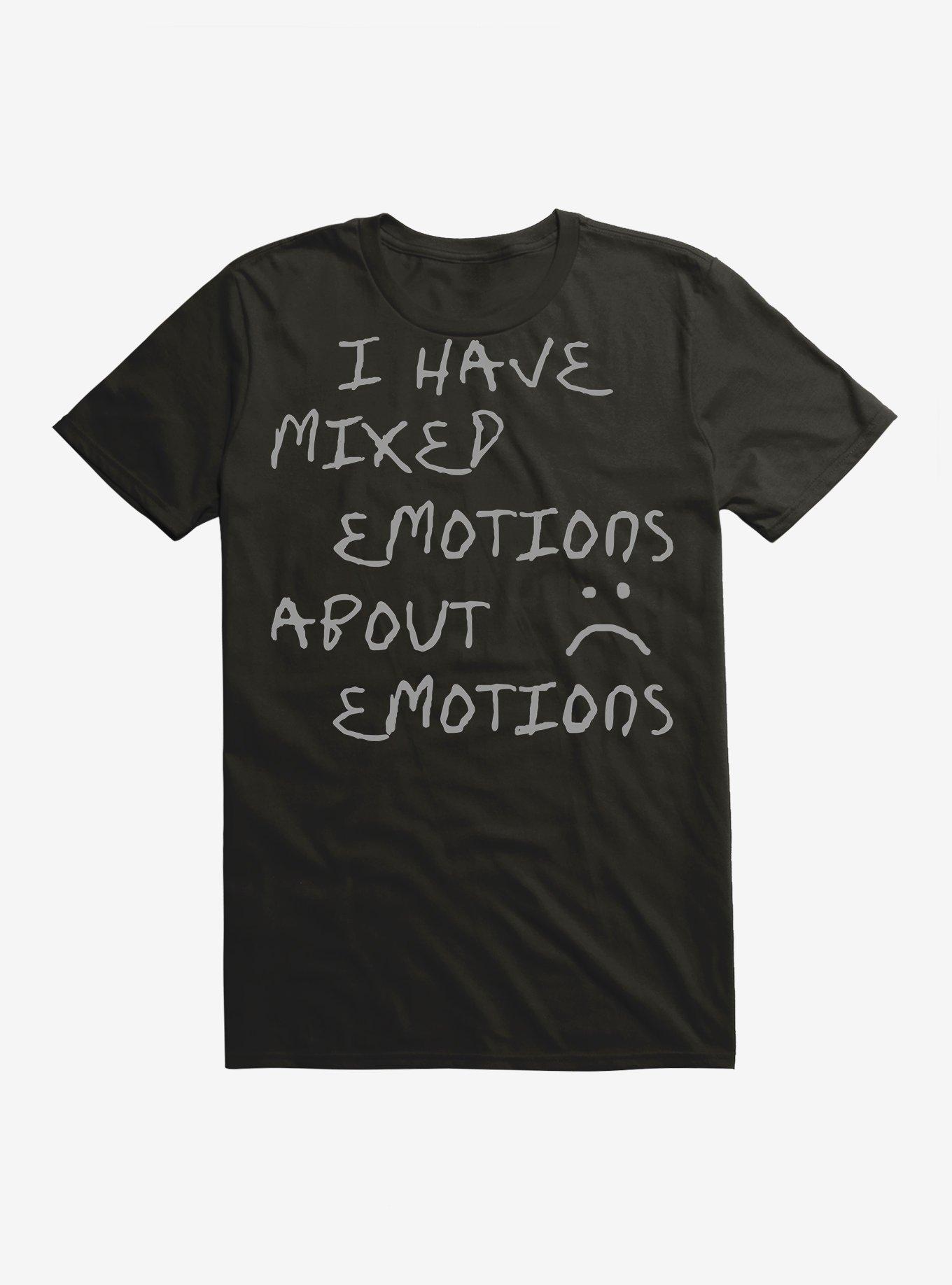 Mixed Emotions T-Shirt, BLACK, hi-res