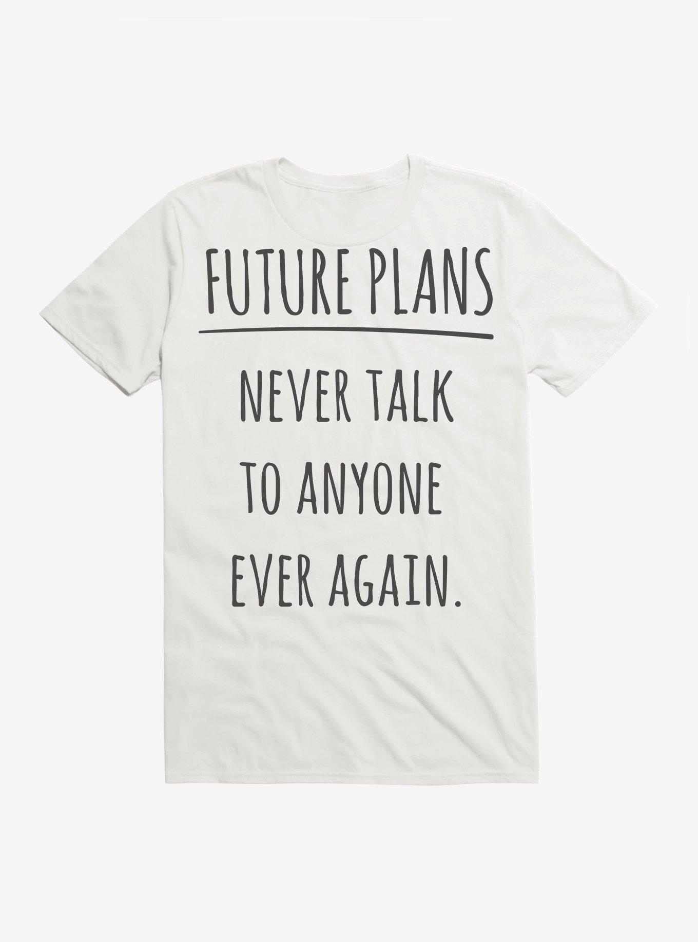 Future Plans T-Shirt, WHITE, hi-res view 1