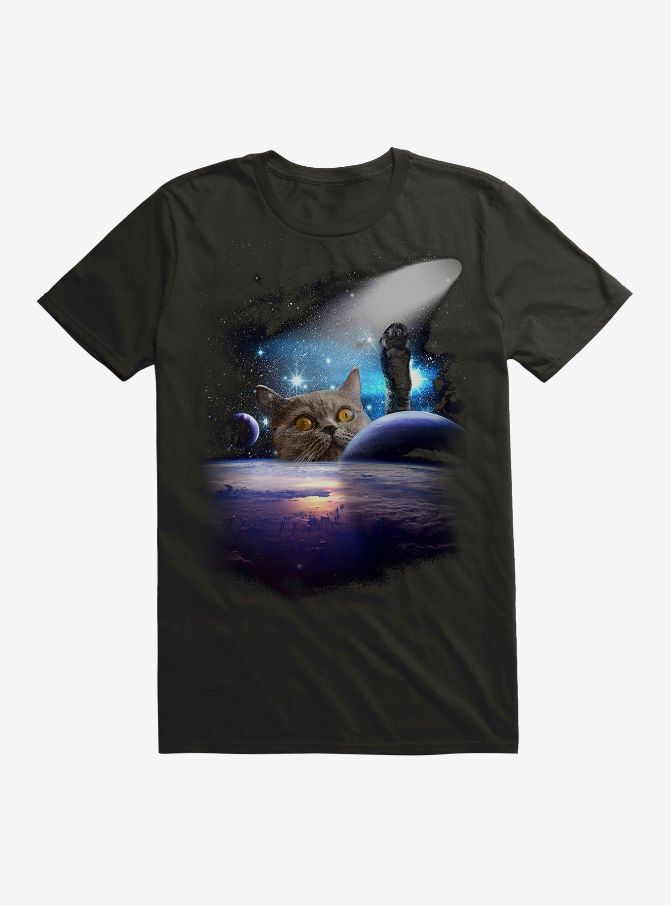 Cat Galaxy T-Shirt, , hi-res