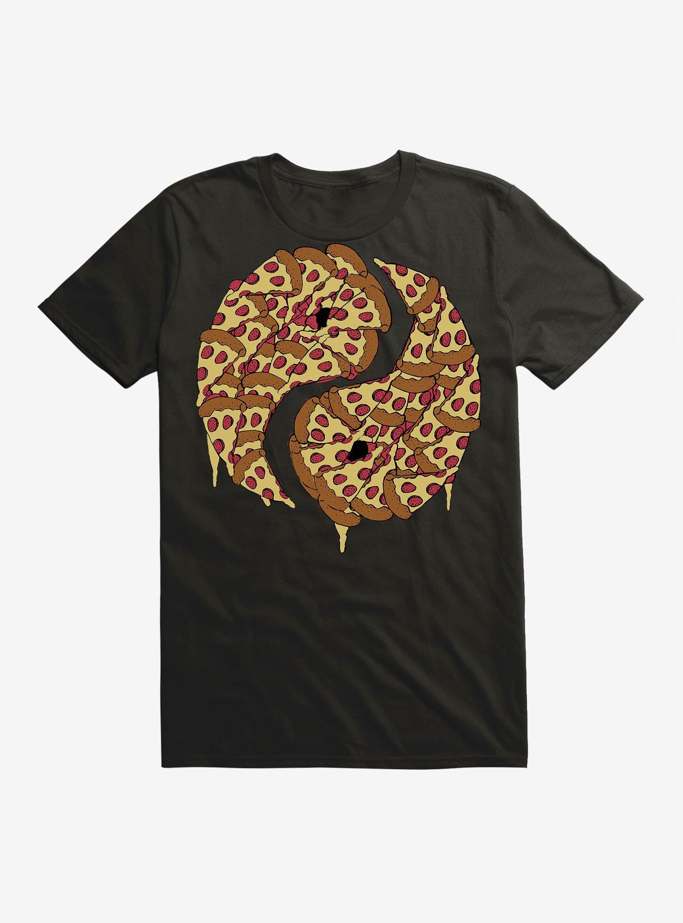 Yin Yang Pizza T-Shirt, , hi-res