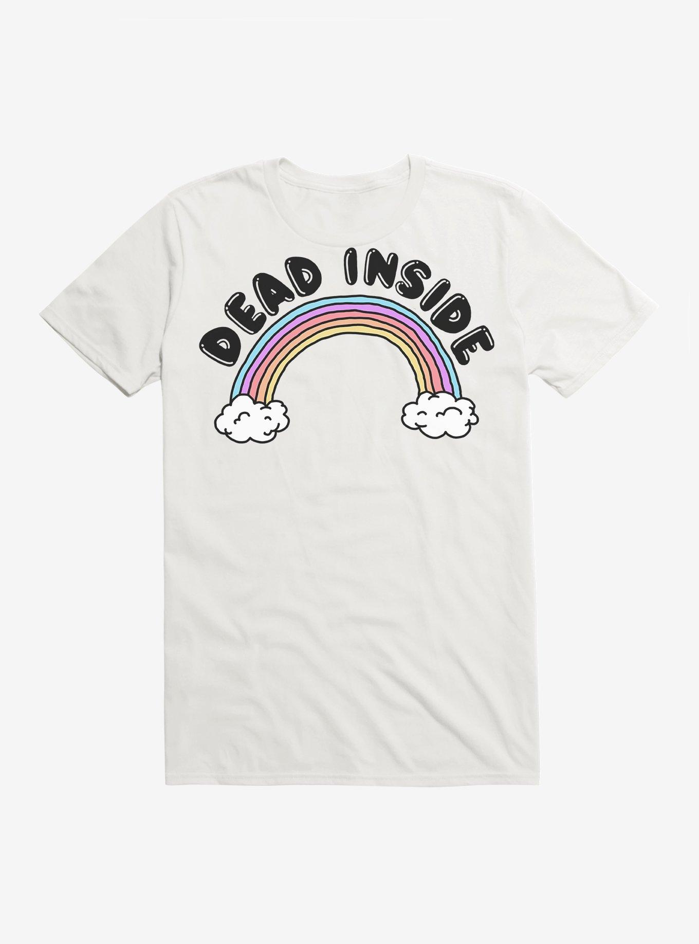 Dead Inside T-Shirt, WHITE, hi-res