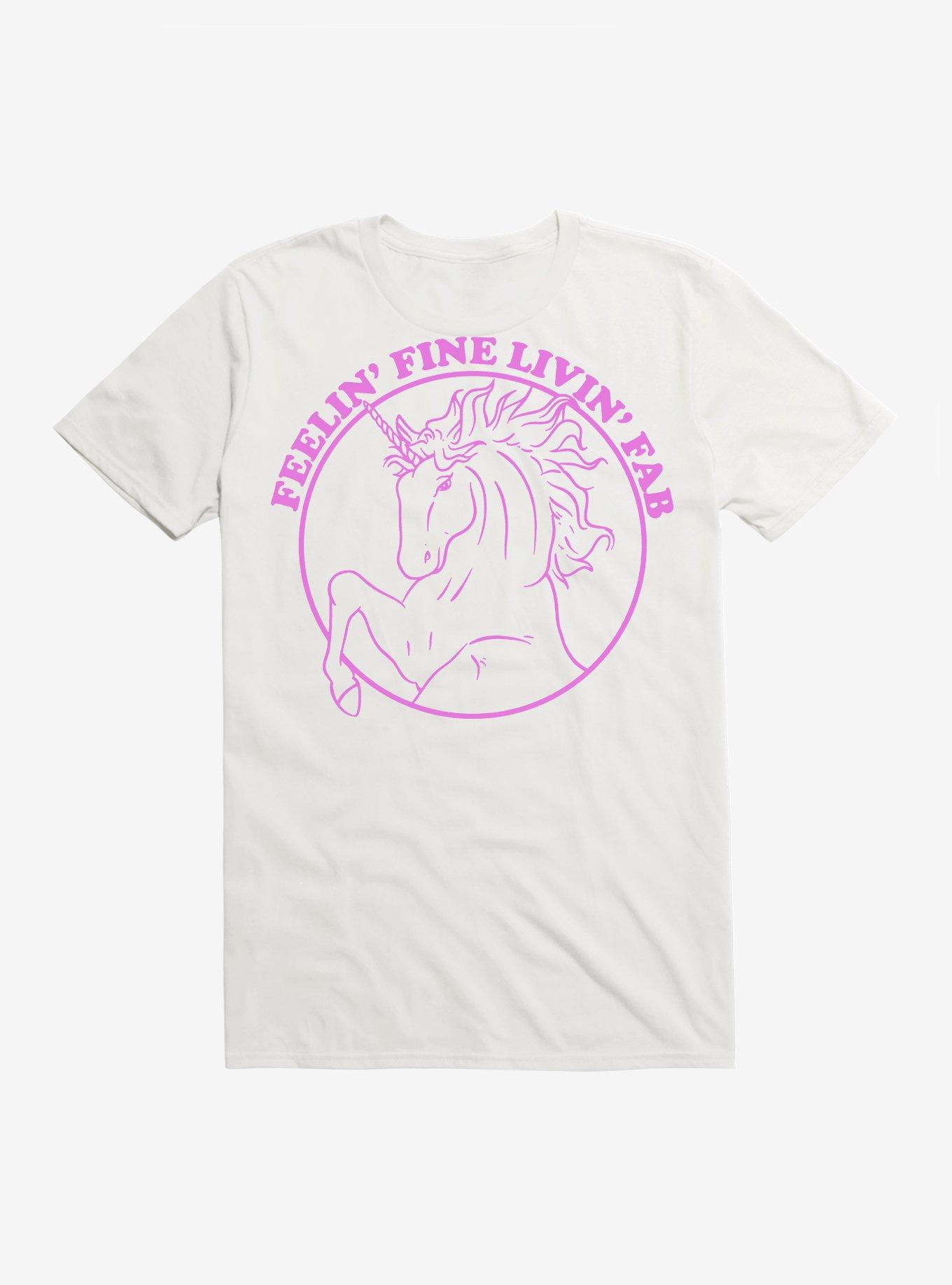 Livin Fab Unicorn T-Shirt, , hi-res