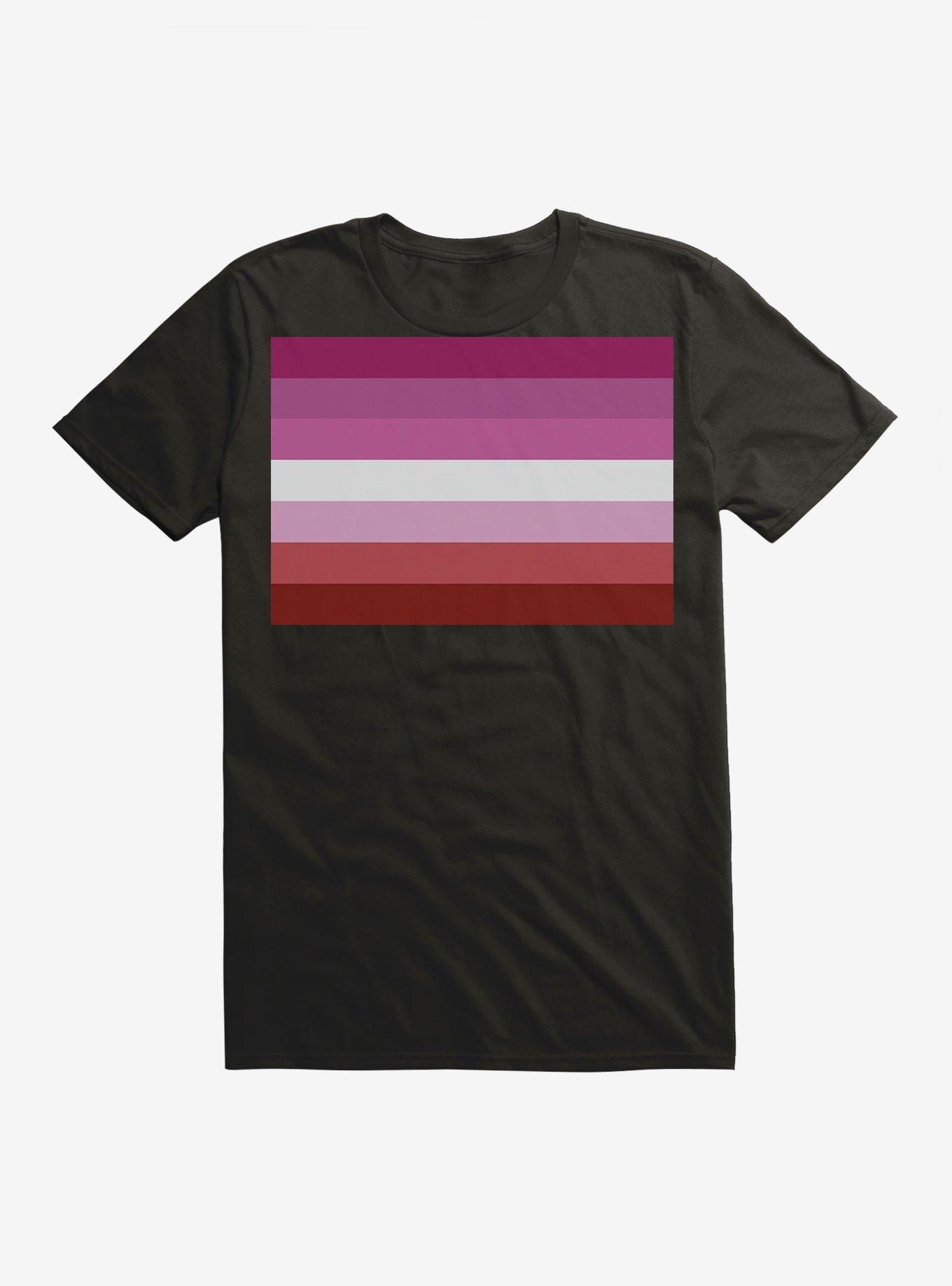 Pride Lesbian Flag T-Shirt, , hi-res