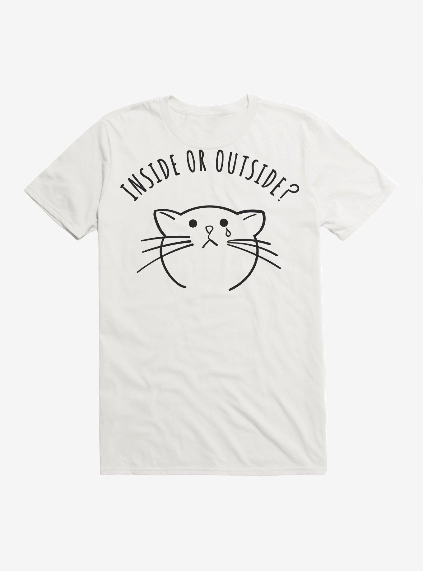 Inside Or Outside Cat T-Shirt, , hi-res