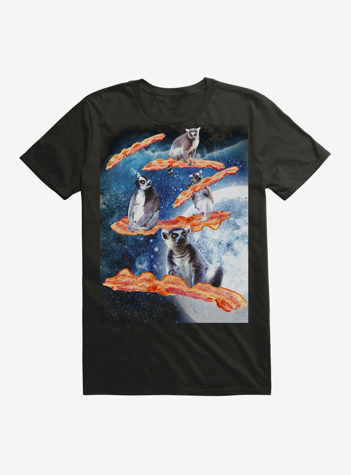 Space Lemur Bacon T-Shirt, , hi-res