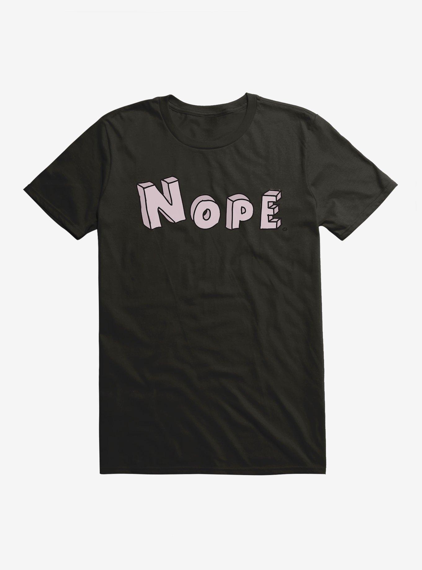Nope Fill T-Shirt, , hi-res
