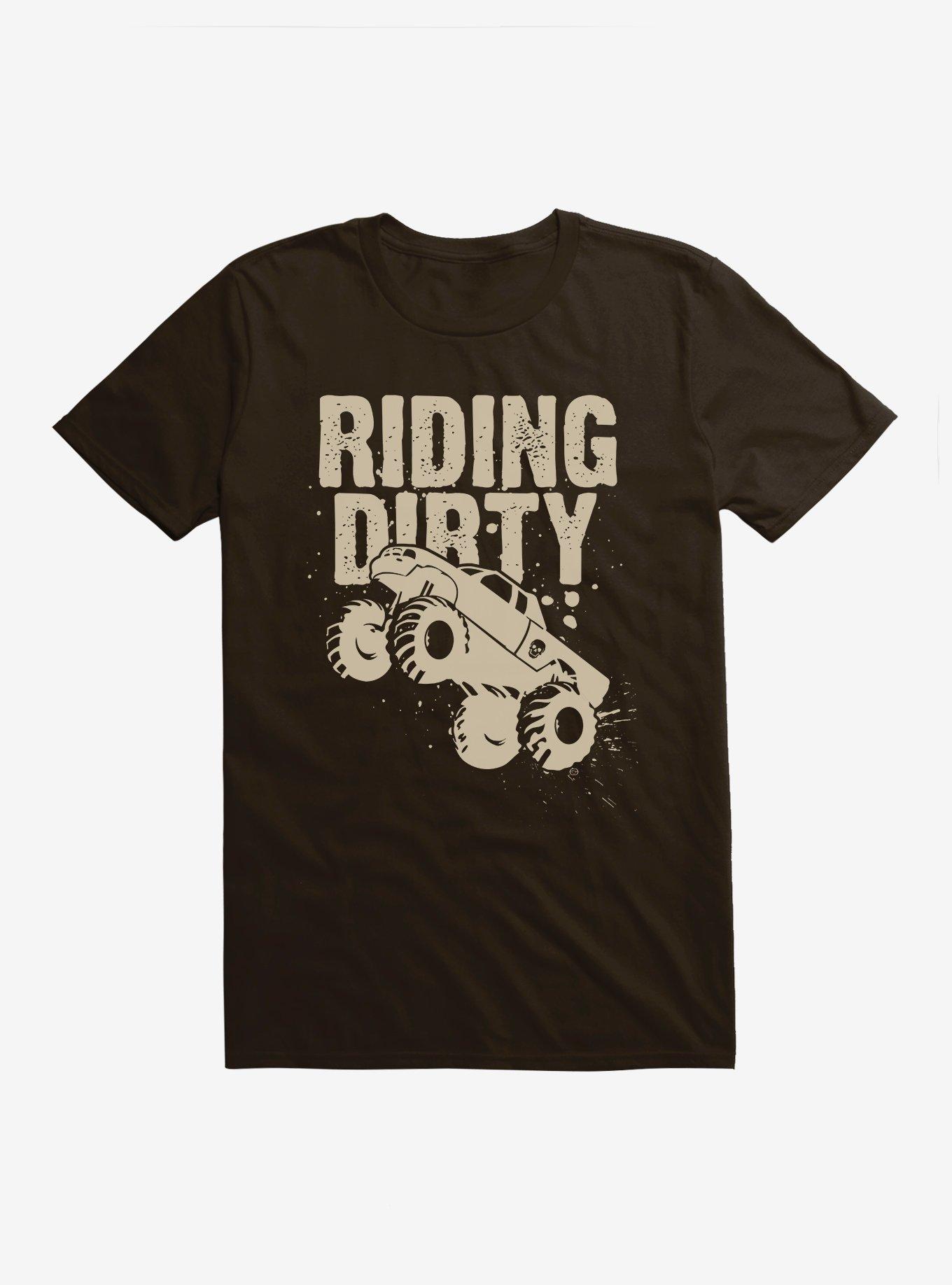 Riding Dirty T-Shirt, DARK CHOCOLATE, hi-res