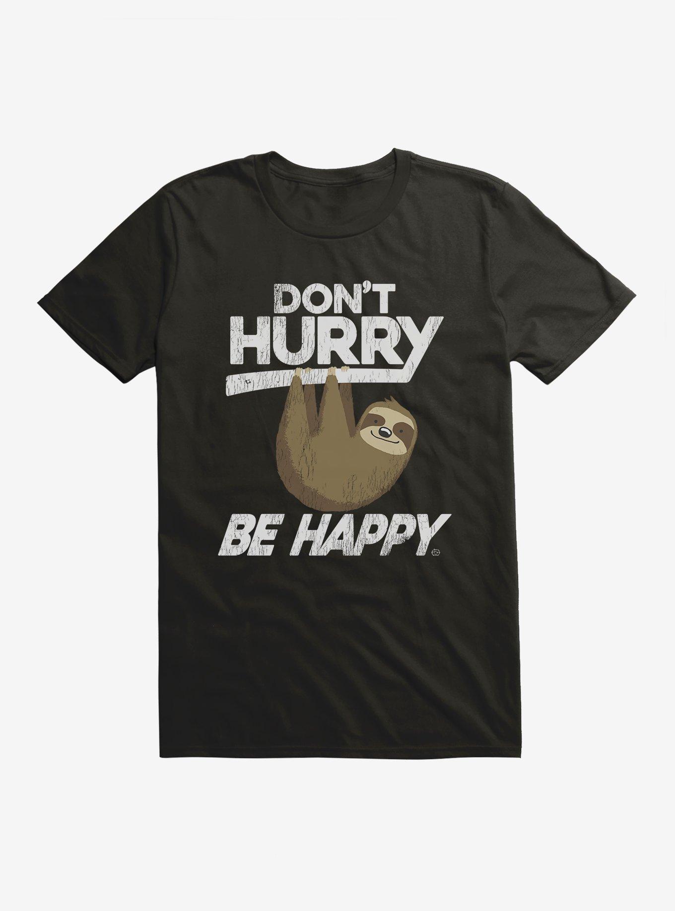 Don't Hurry Be Happy T-Shirt, , hi-res