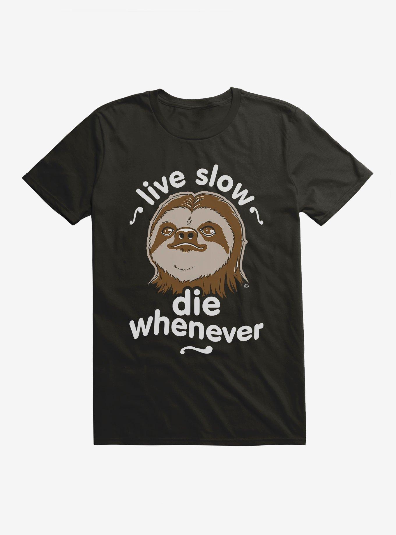 Live Slow T-Shirt, BLACK, hi-res
