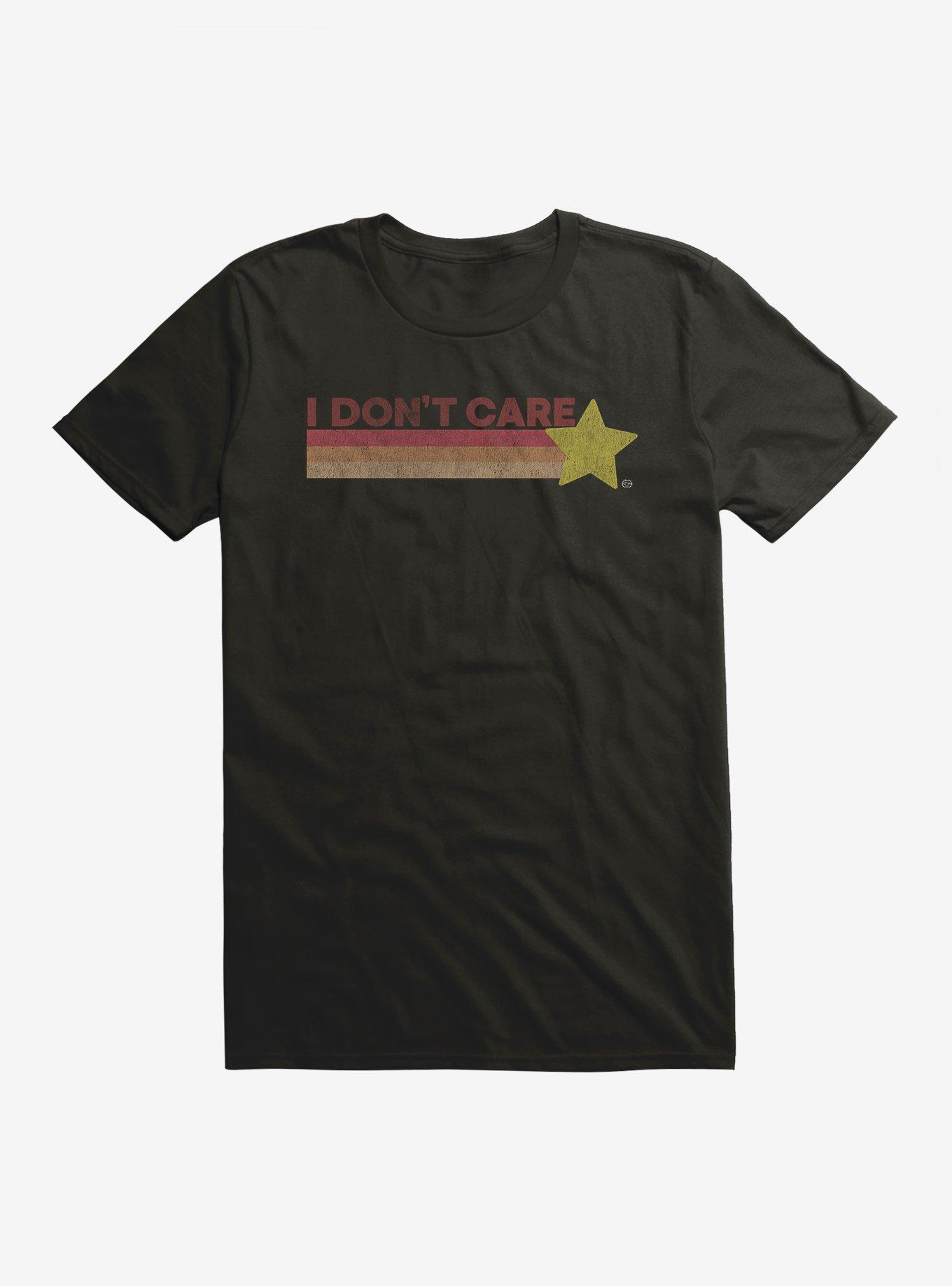 Don't Care T-Shirt, BLACK, hi-res