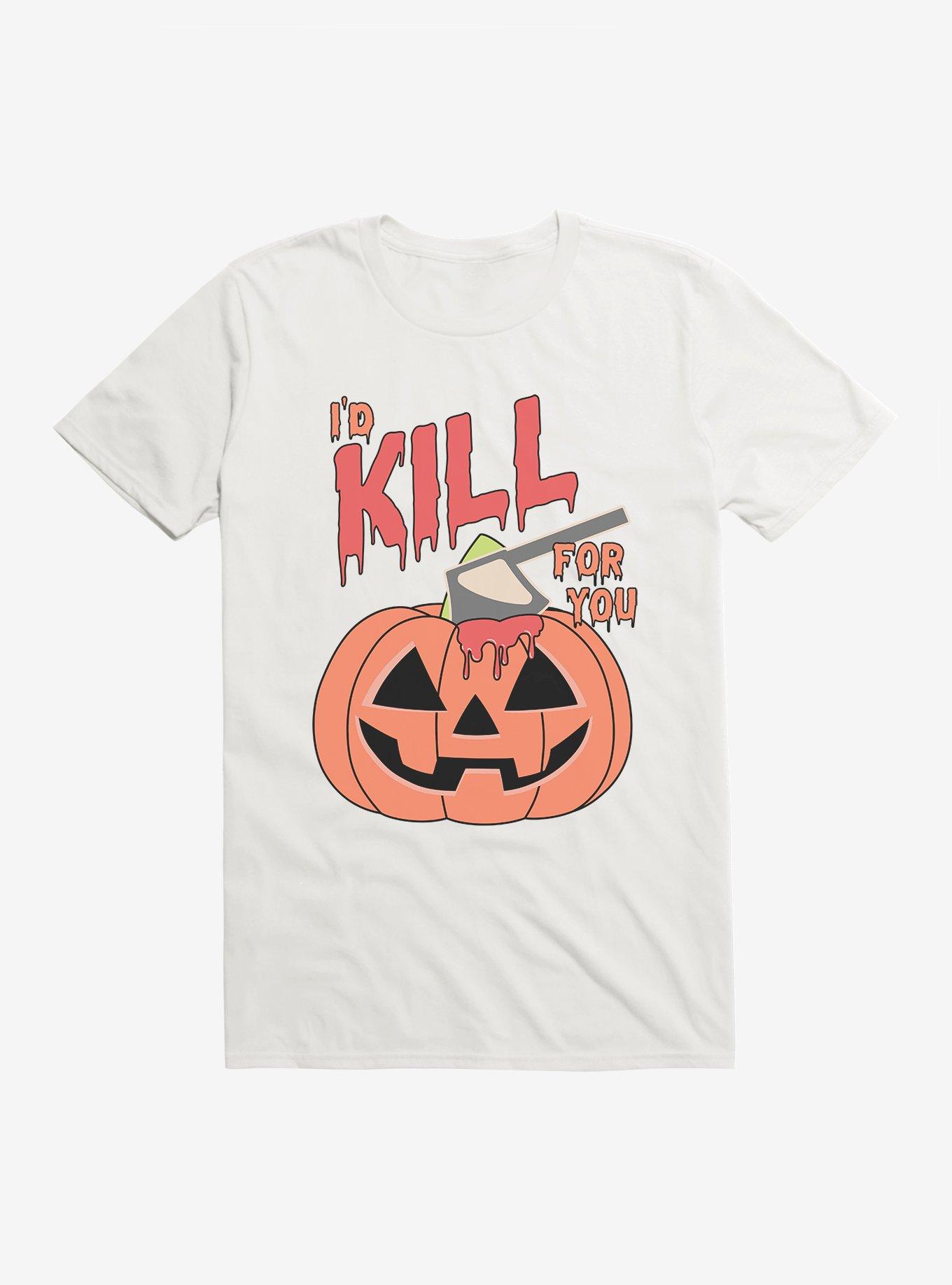 Halloween Kill For You T-Shirt, WHITE, hi-res