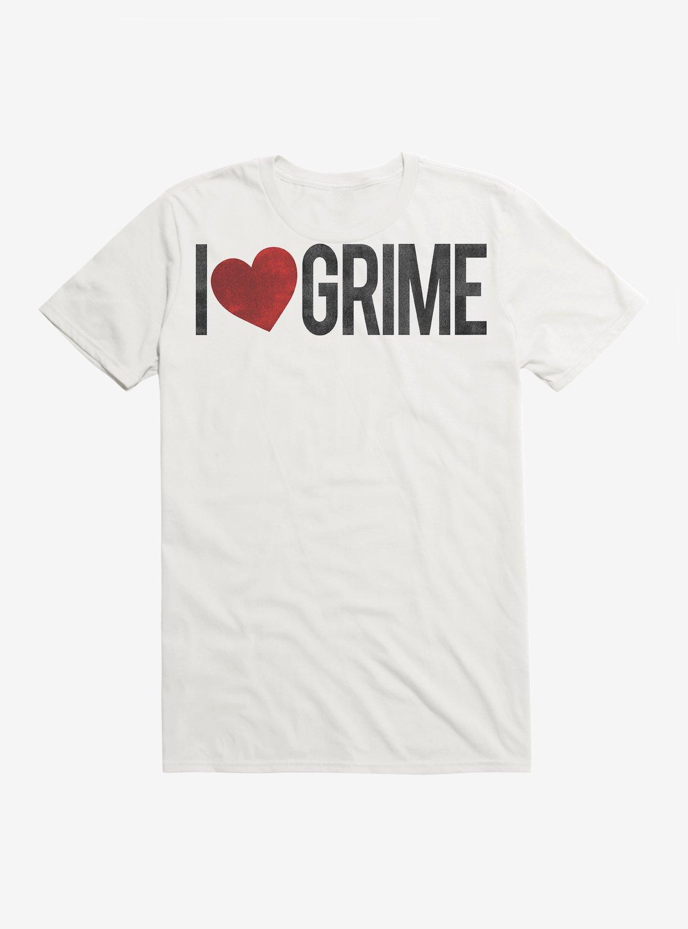 I Heart Grime T-Shirt, WHITE, hi-res