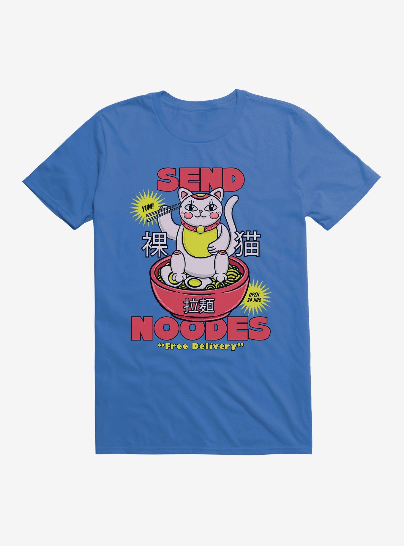 Cats Send Noodes T-Shirt, , hi-res
