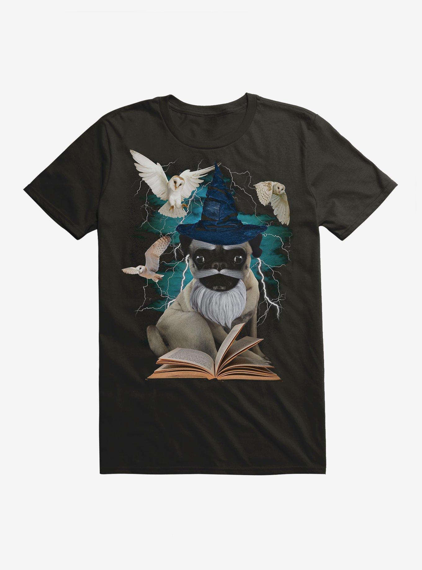 Wizard Pug T-Shirt, , hi-res