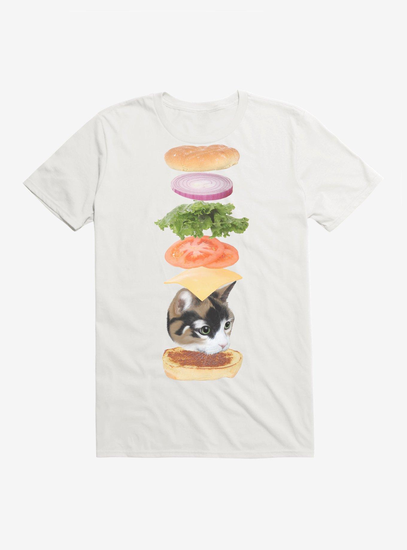 Cat Burger T-Shirt, , hi-res