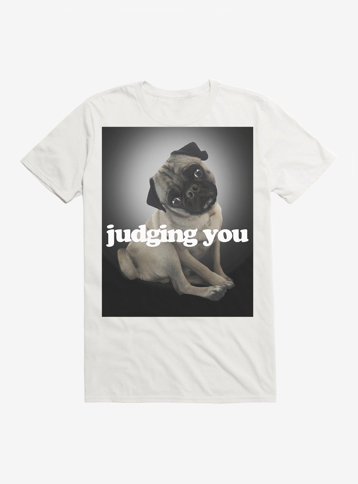 Judging You Pug T-Shirt, , hi-res