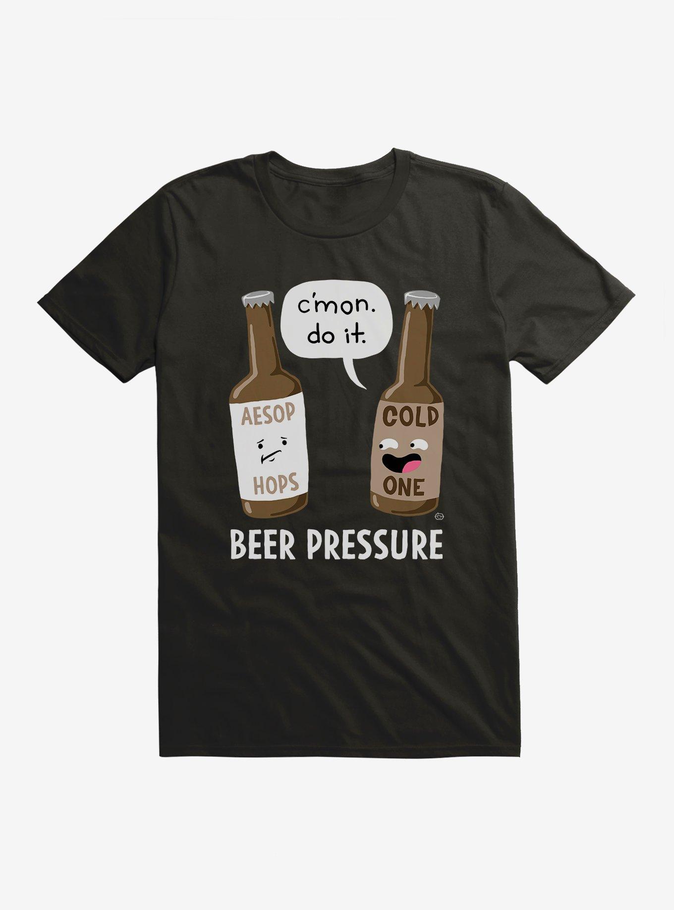 Beer Pressure T-Shirt, BLACK, hi-res