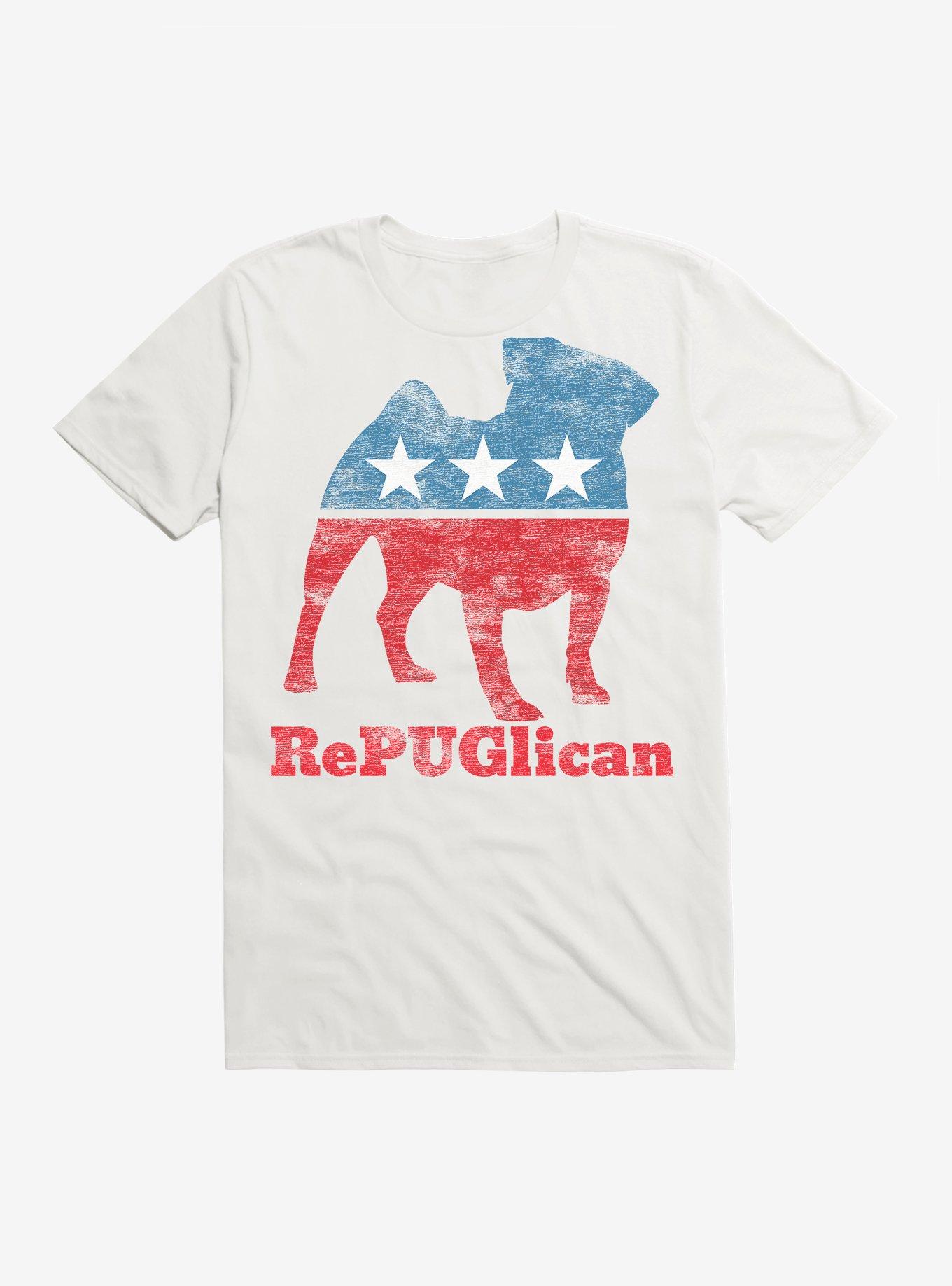 Repuglican Pug T-Shirt, , hi-res