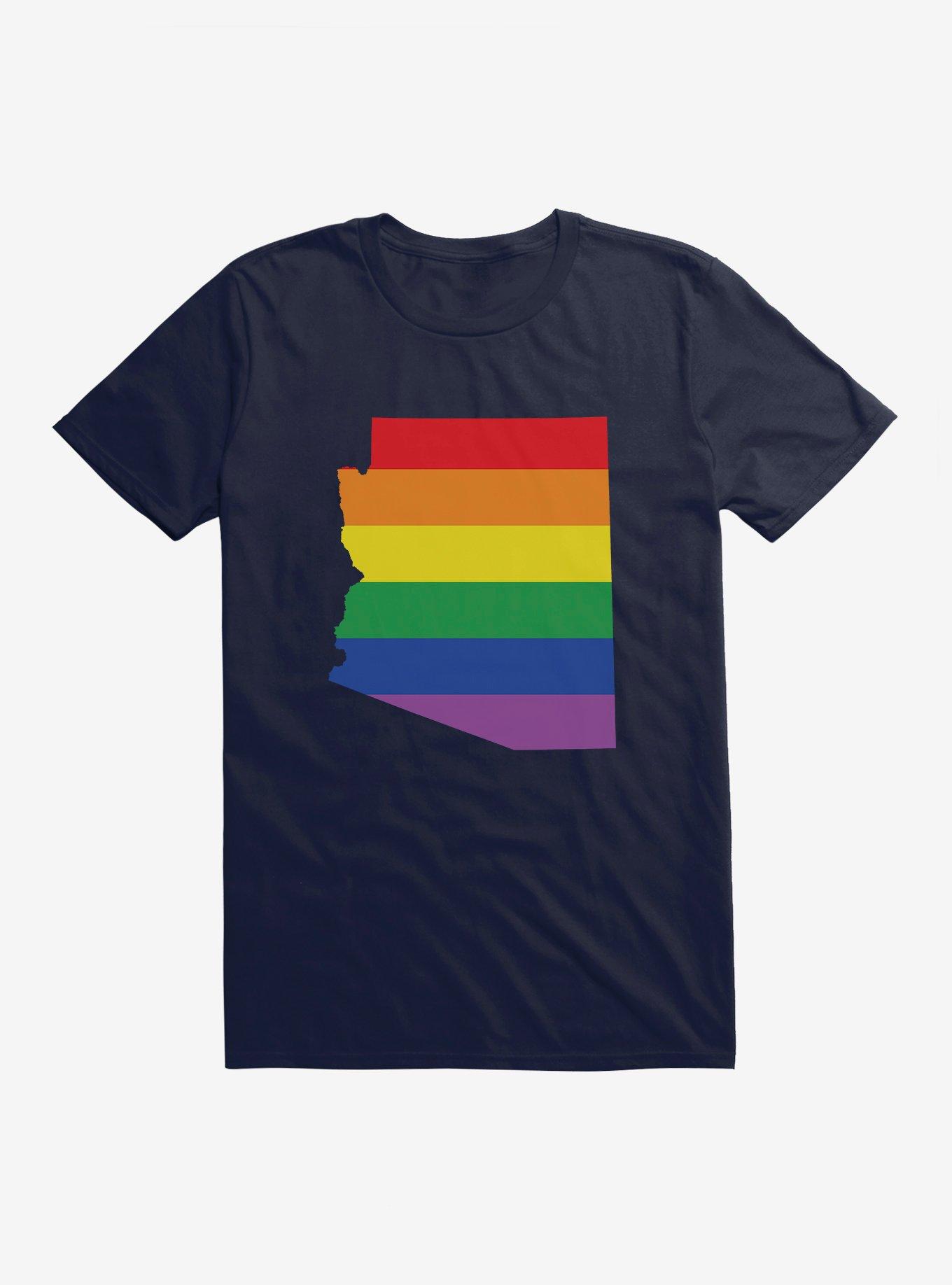 Pride State Flag Arizona T-Shirt, , hi-res