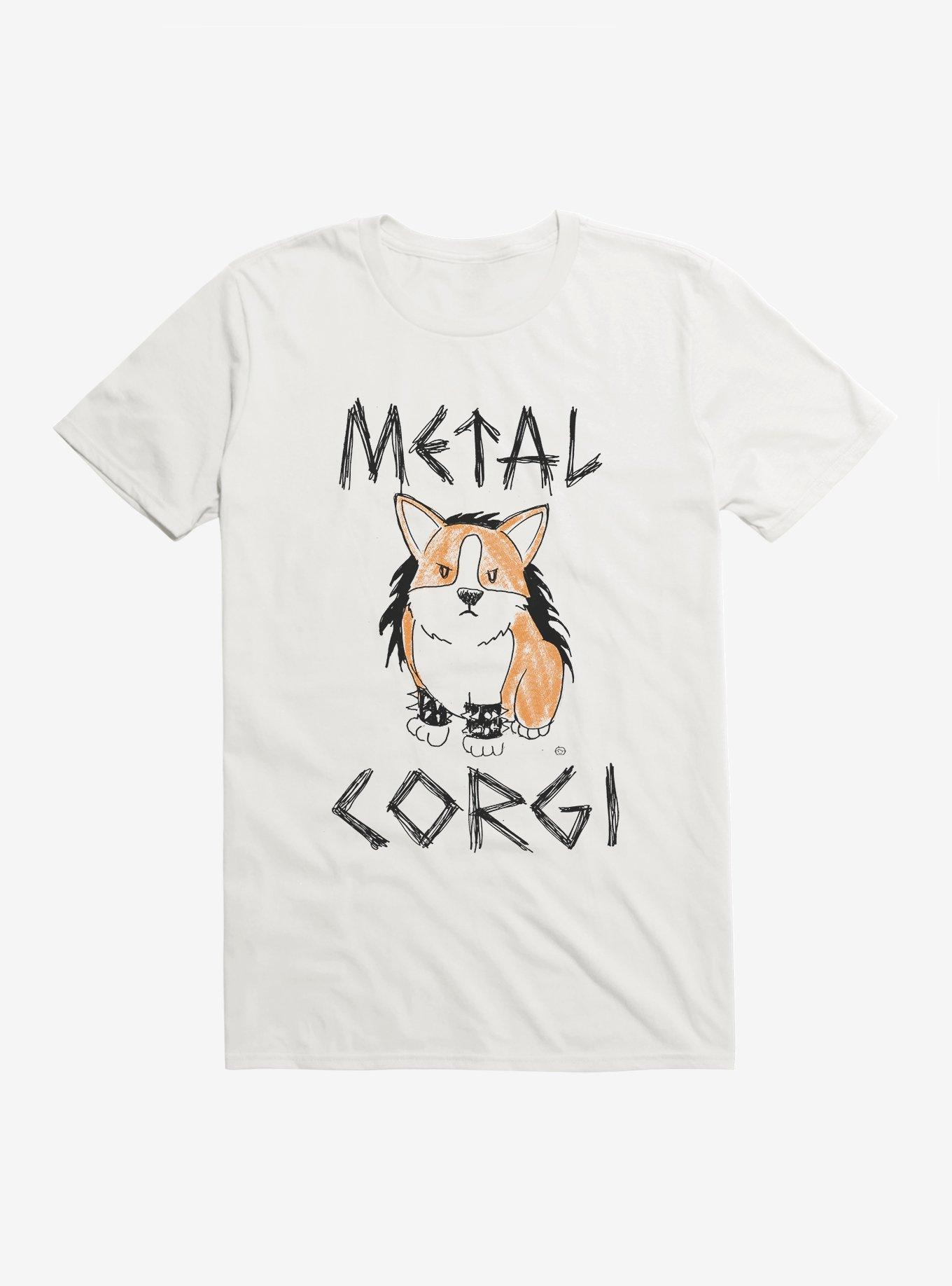 Metal Corgi T-Shirt, , hi-res