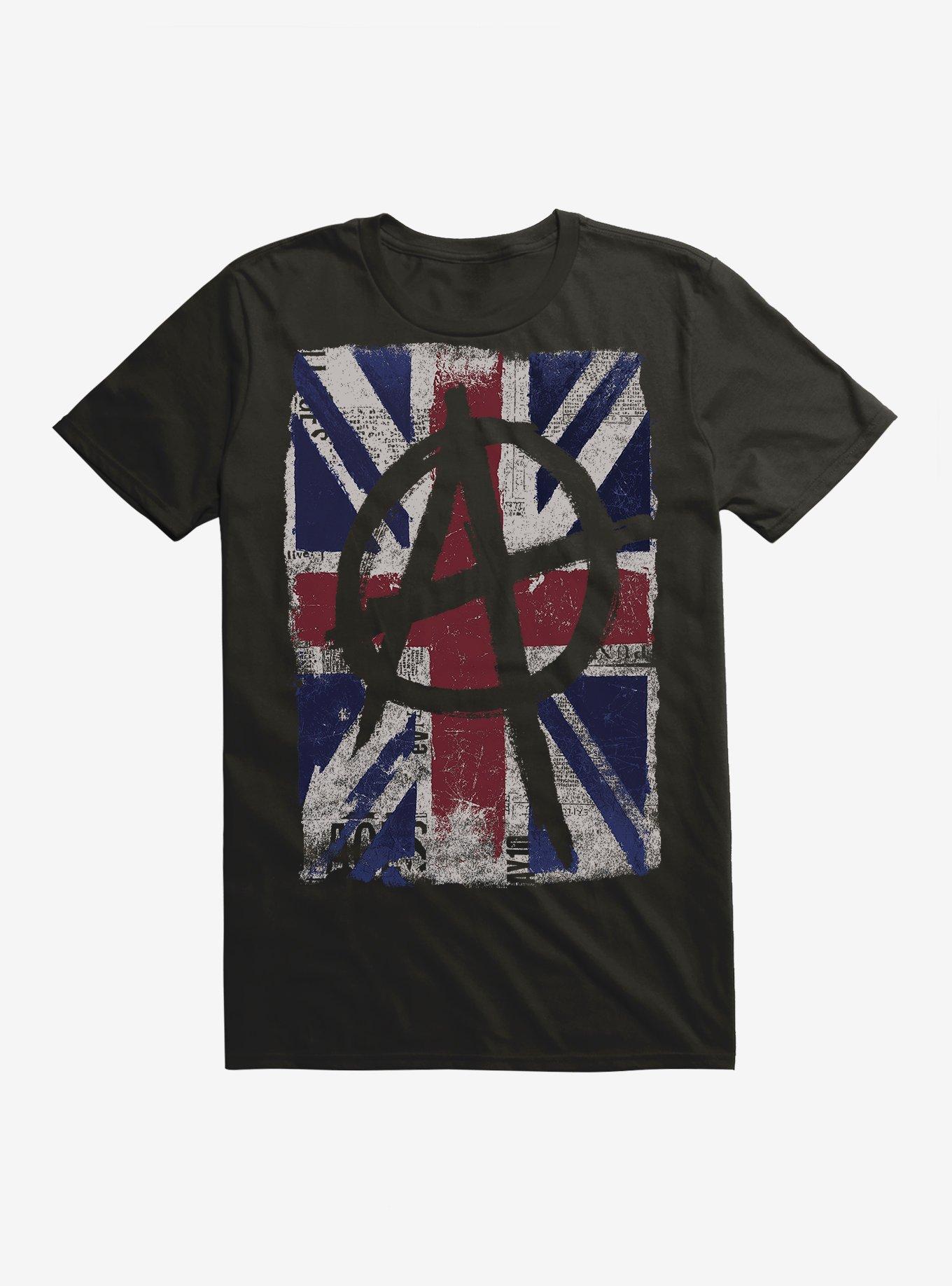 UK Flag Anarchy T-Shirt, , hi-res