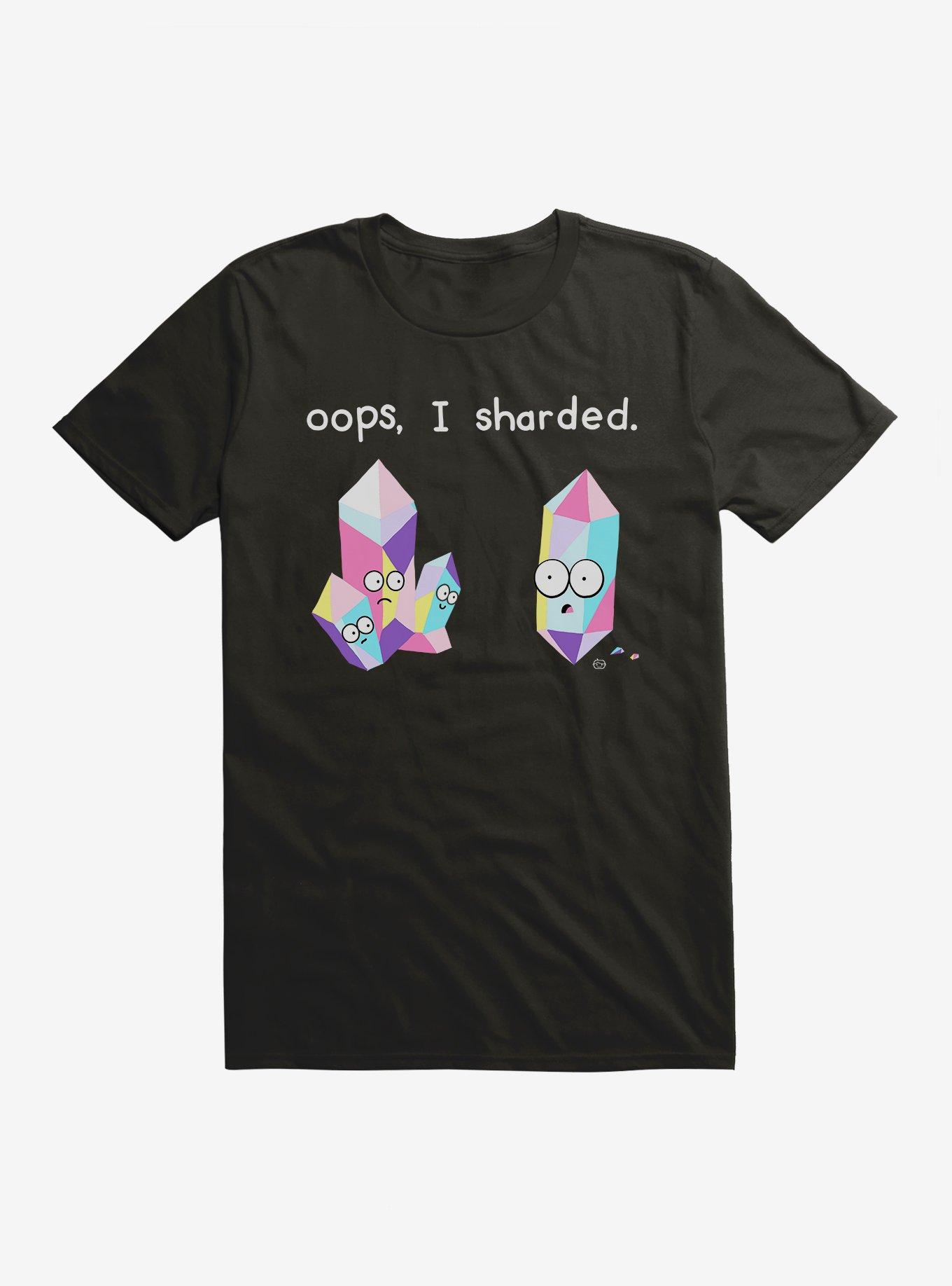 Sharded T-Shirt, BLACK, hi-res