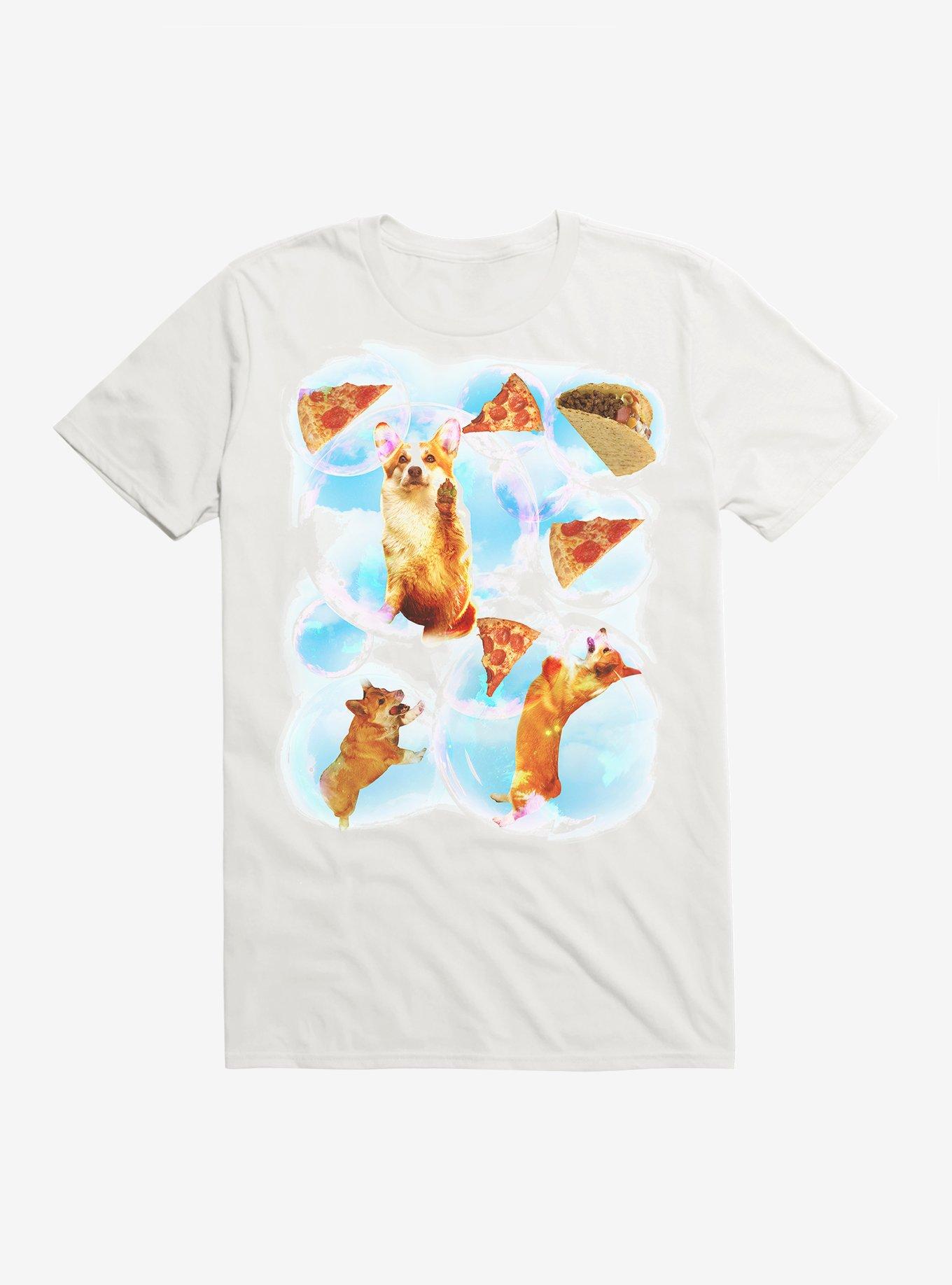 Corgi Pizza T-Shirt, , hi-res