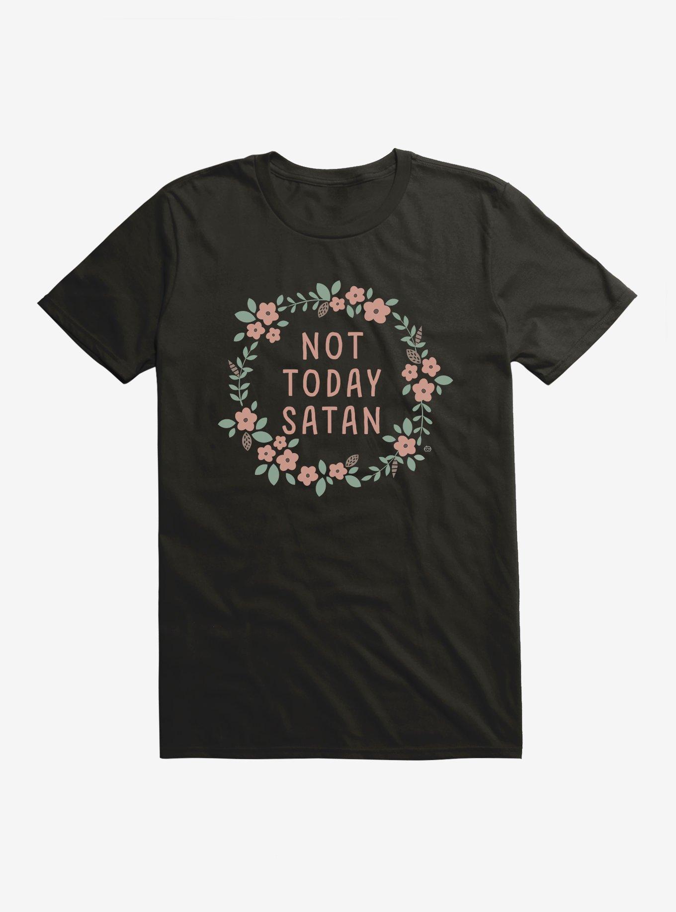 Not Today Satan T-Shirt, , hi-res