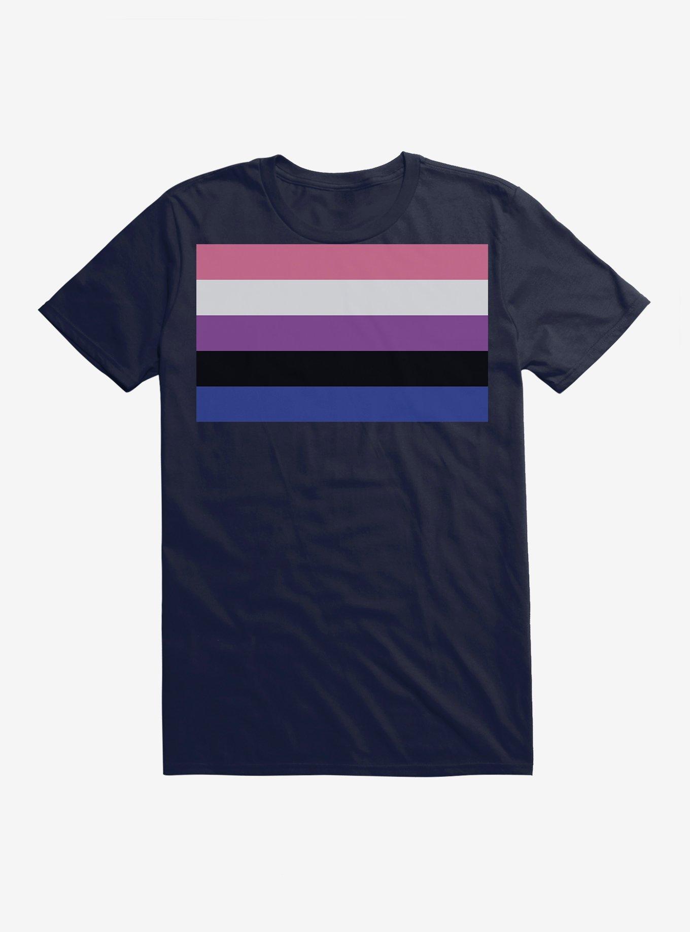 Pride Gender Fluid Flag T-Shirt, , hi-res