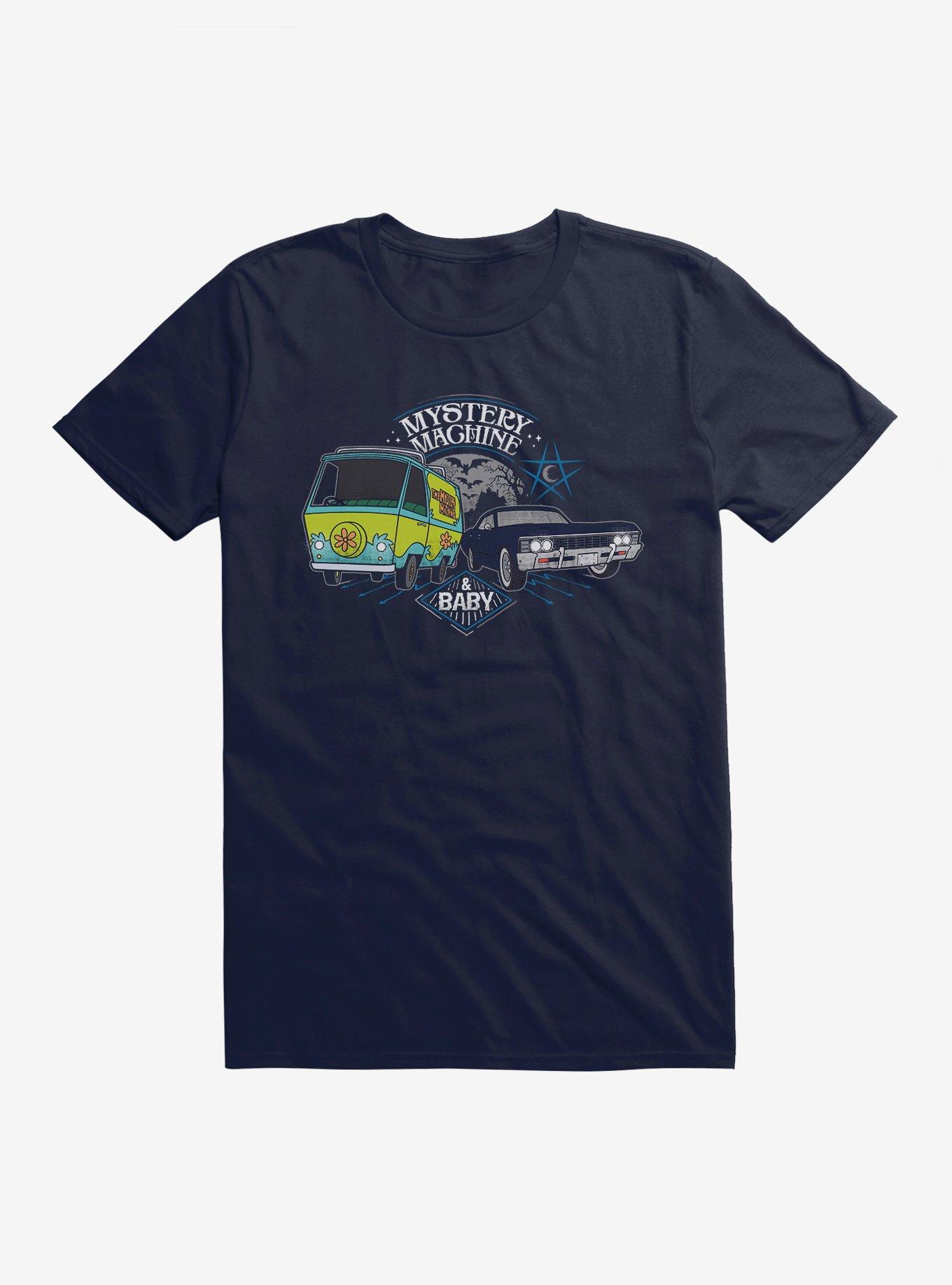 Supernatural ScoobyNatural Mystery Machine T-Shirt, NAVY, hi-res