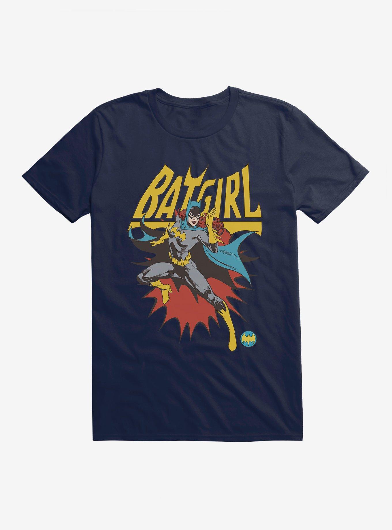 DC Comics Batman Batgirl Action Portrait T-Shirt, , hi-res