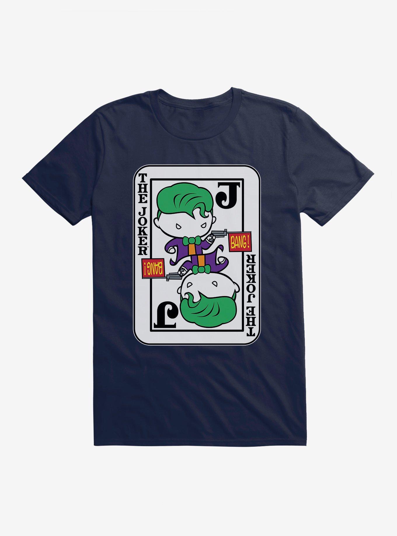 DC Comics Batman Chibi The Joker Card T-Shirt