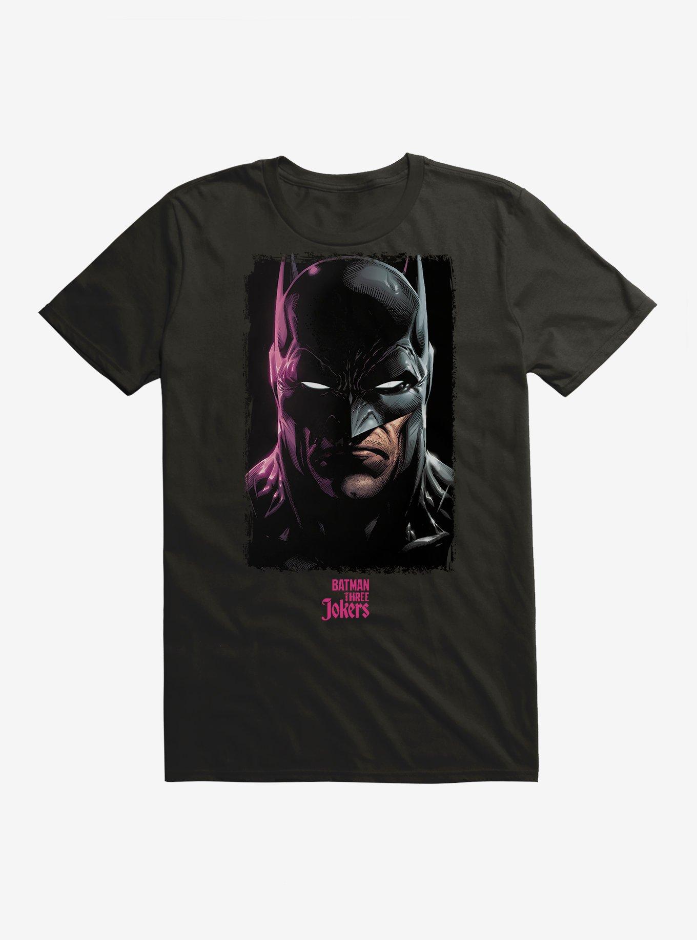 DC Comics Batman: Three Jokers Batman Portrait T-Shirt, BLACK, hi-res