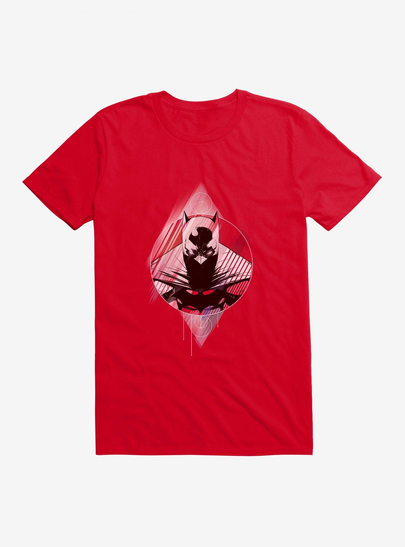 DC Comics Batman Intimidate Red T-Shirt, RED, hi-res