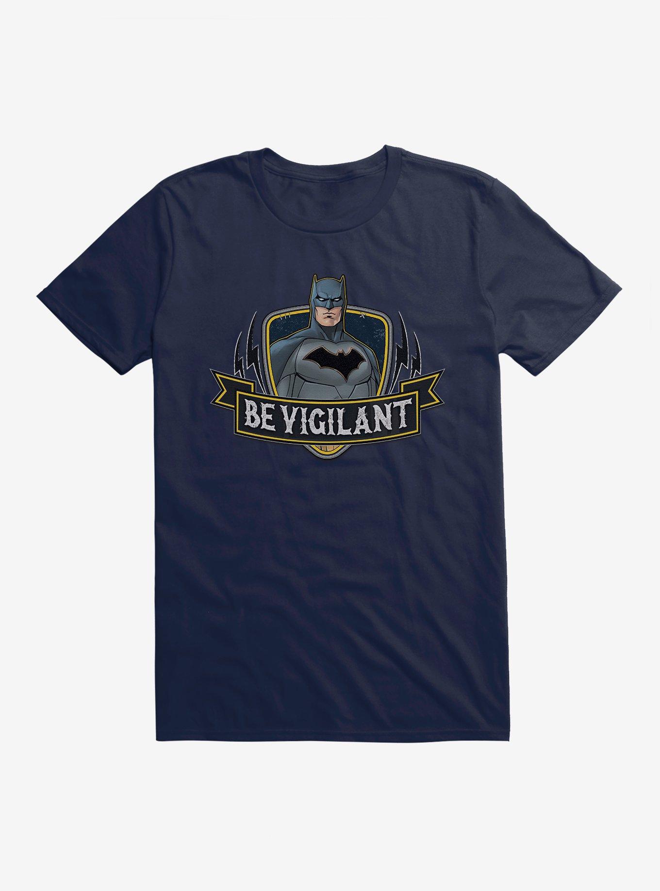 DC Comics Batman Be Vigilant Forest Green T-Shirt, , hi-res