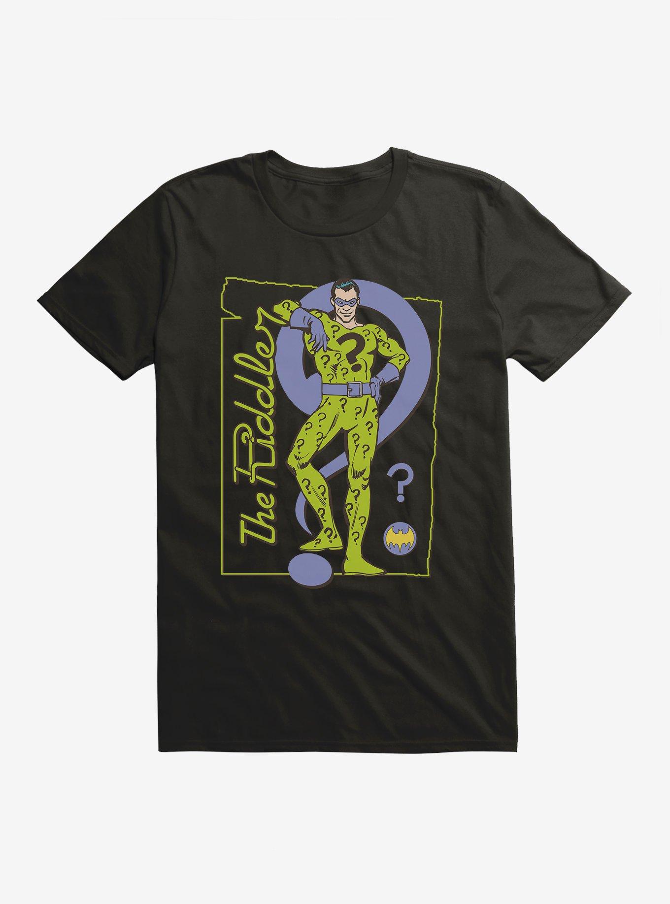 DC Comics Batman The Riddler Portrait T-Shirt, , hi-res