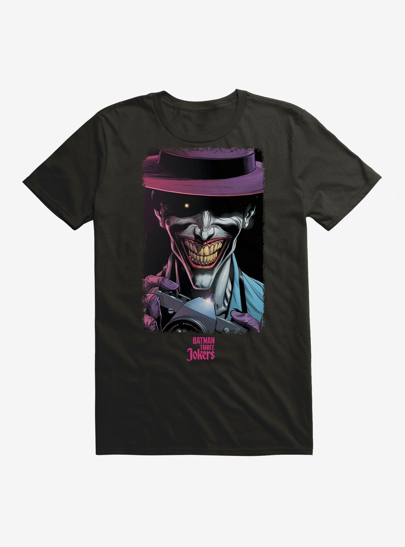 DC Comics Batman: Three Jokers Photographer T-Shirt, , hi-res