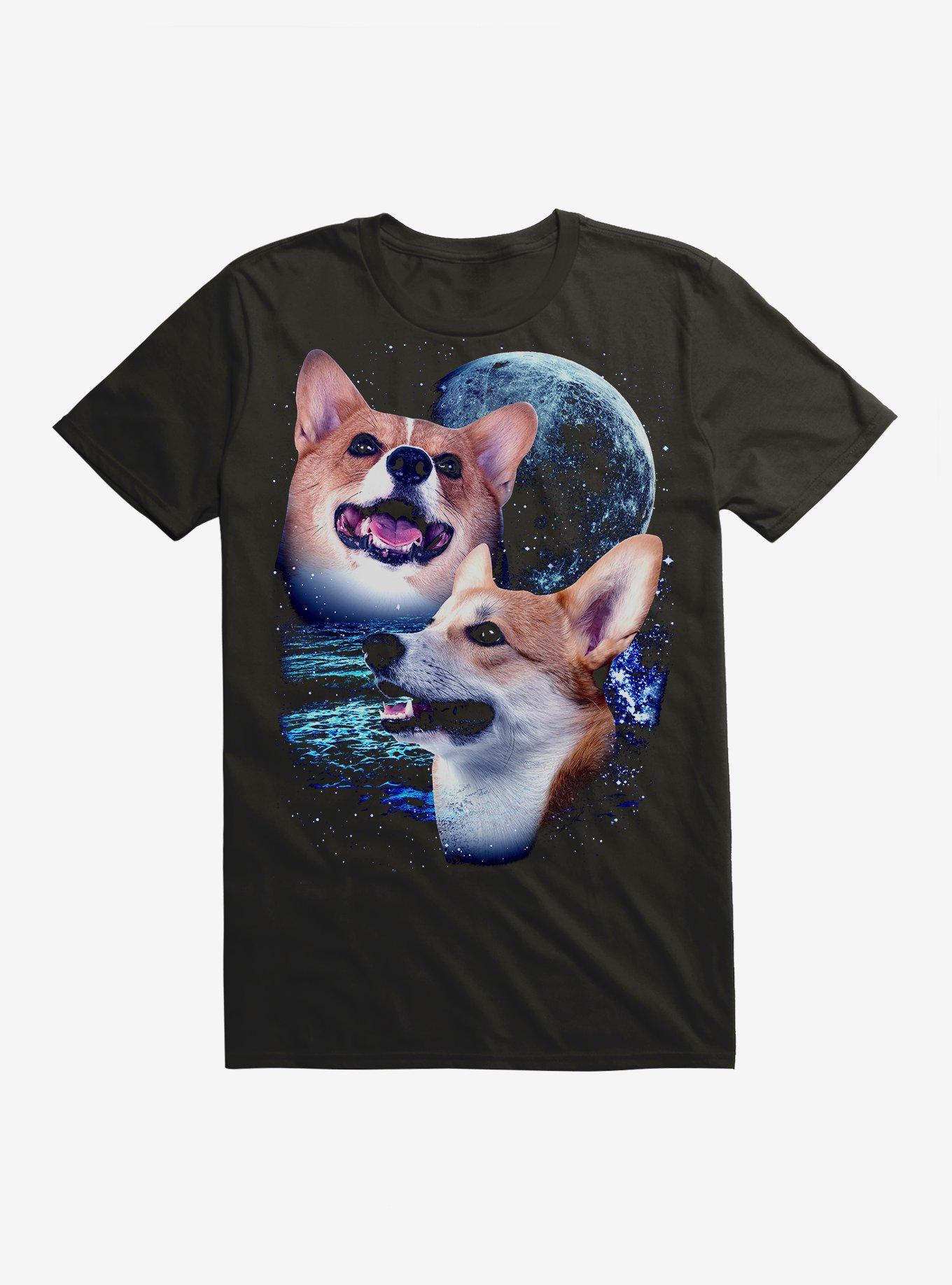 Space Corgi T-Shirt, , hi-res