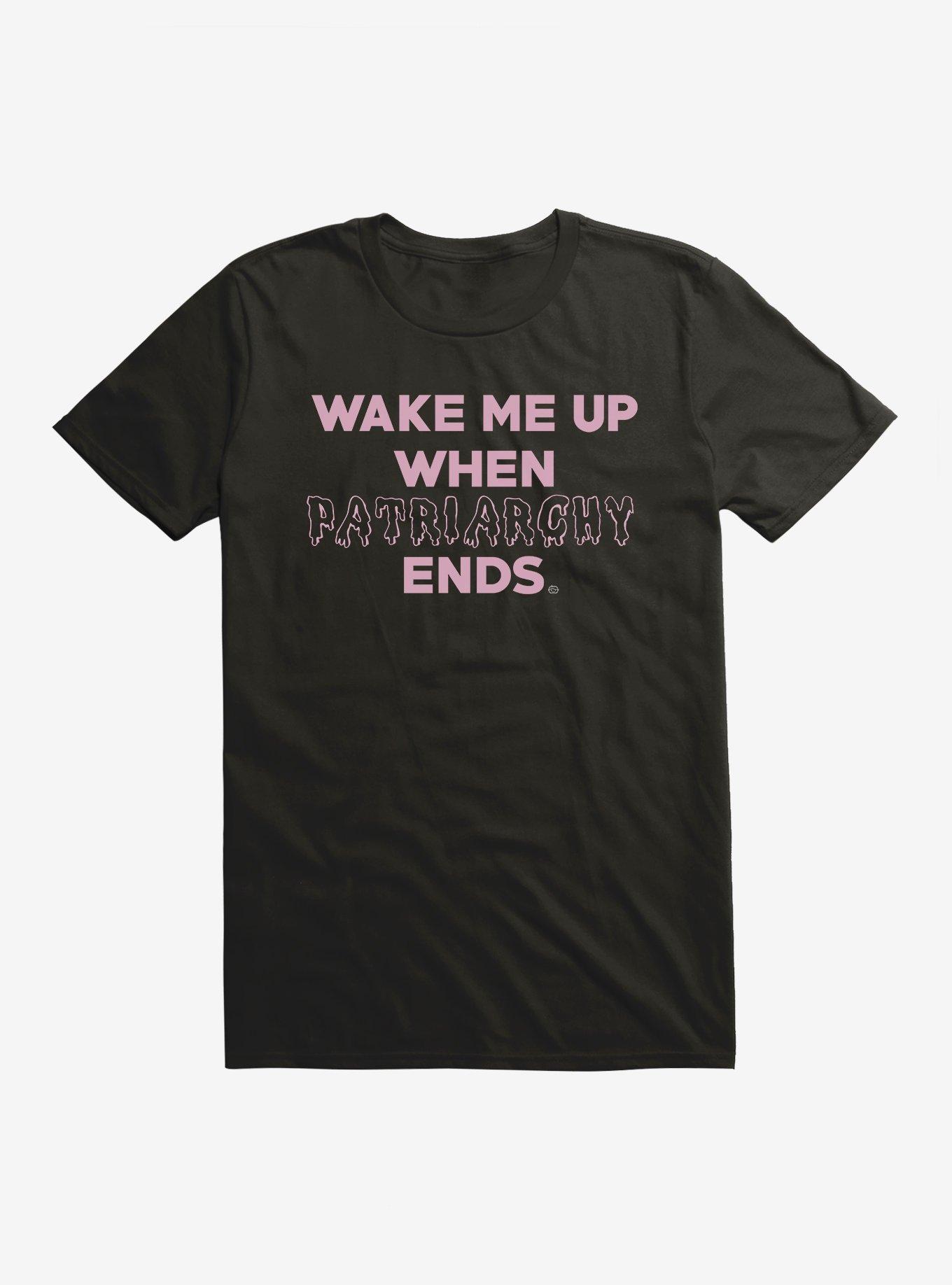 When Patriarchy Ends T-Shirt, BLACK, hi-res