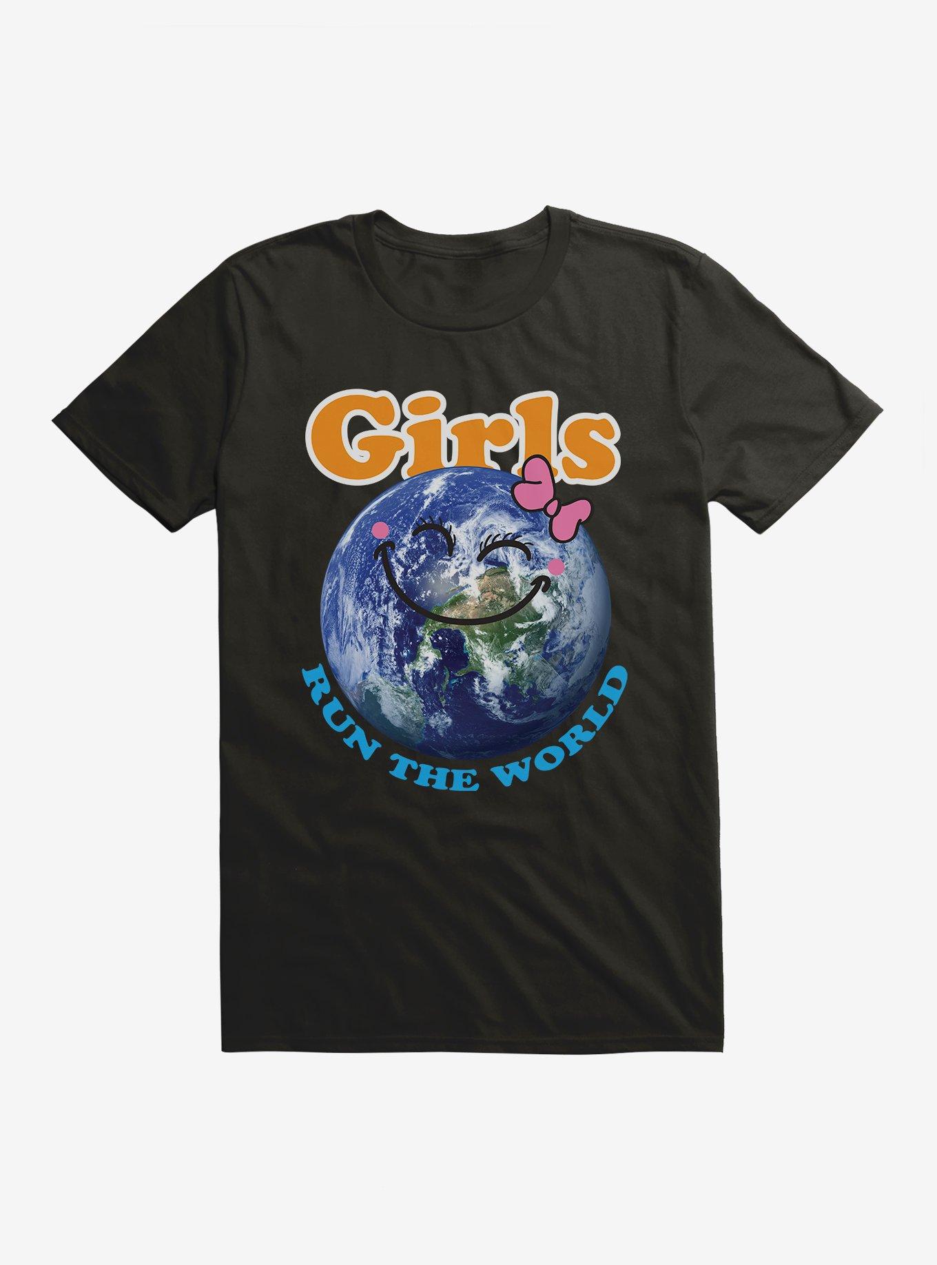 Girls Run The World T-Shirt, BLACK, hi-res