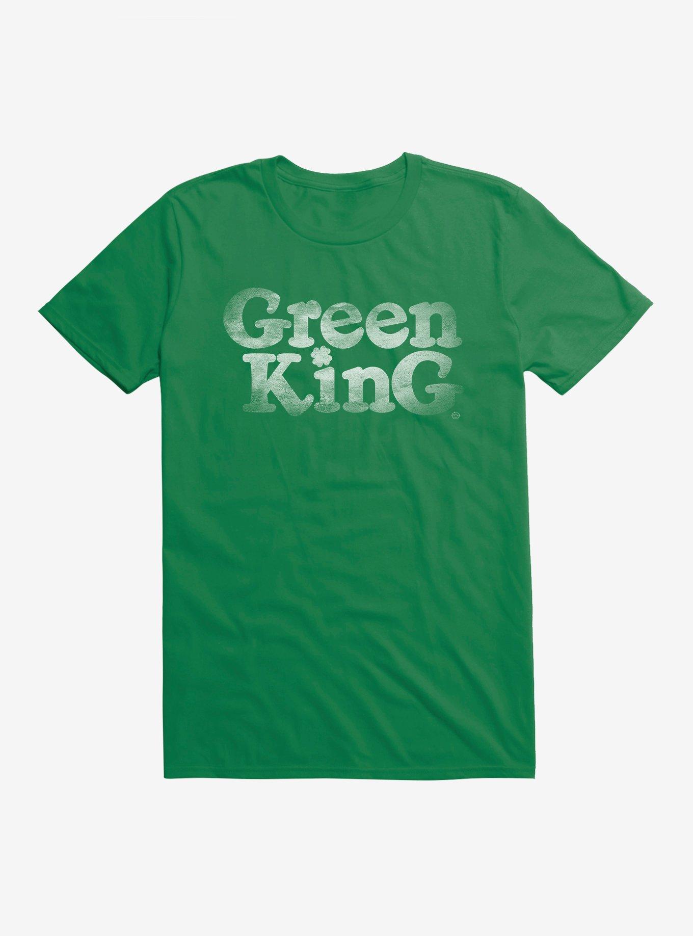St Patrick's Day Green King T-Shirt, IRISH GREEN, hi-res