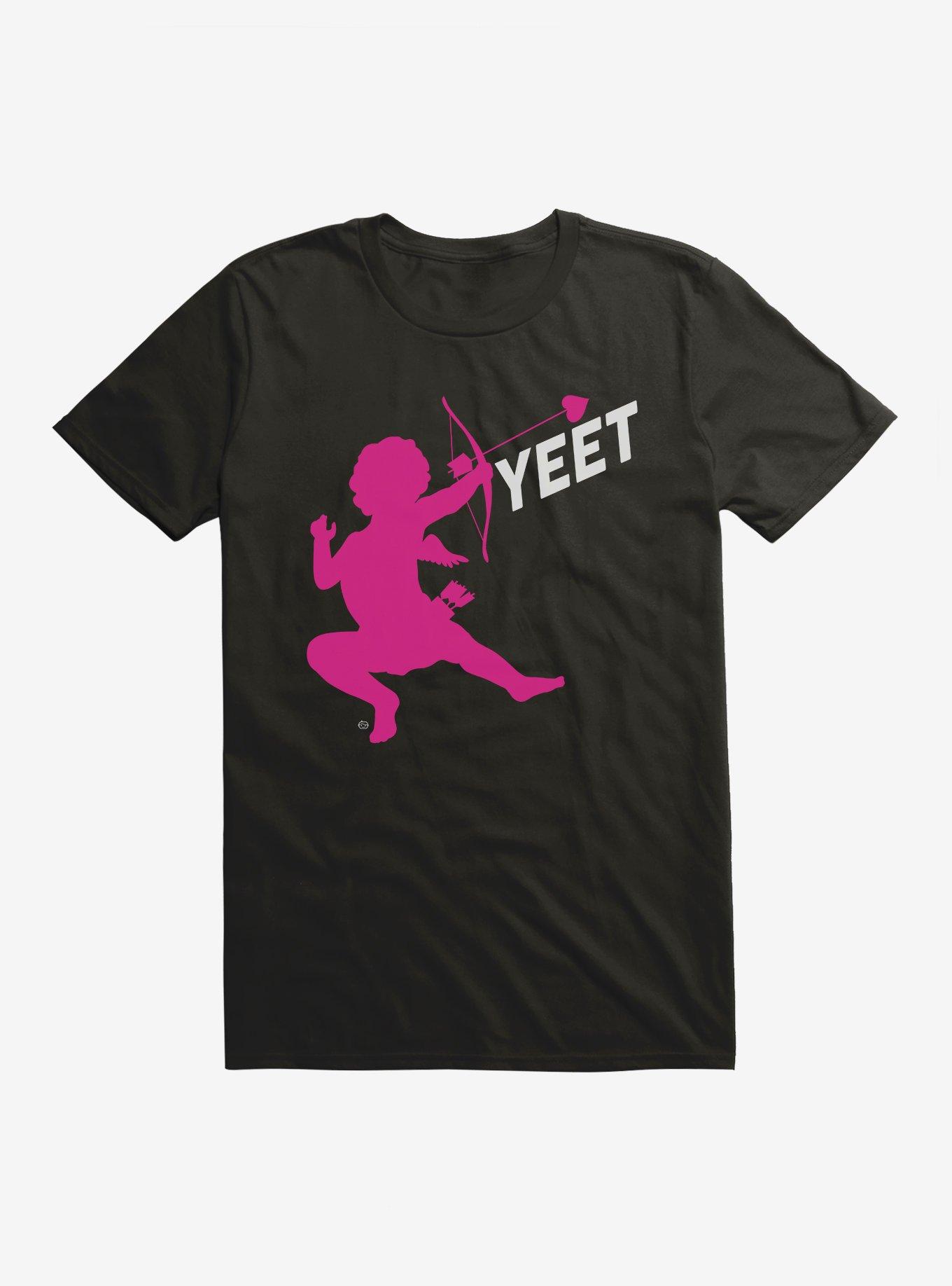 Yeet Cupid T-Shirt, BLACK, hi-res